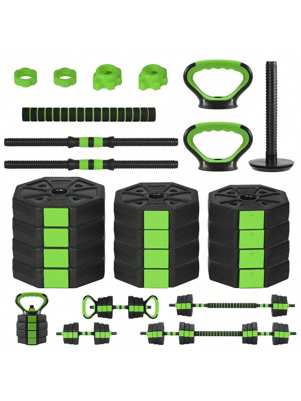 Qeetex BY-POU-3AKXFDS3 Barbells-Weight-Bars-Plates - View #5