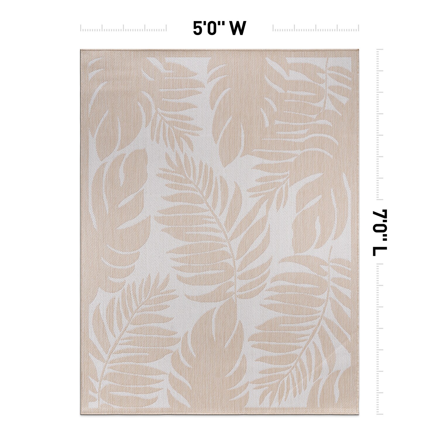 World Rug Gallery 113NATURAL5X7 rugs - View #3