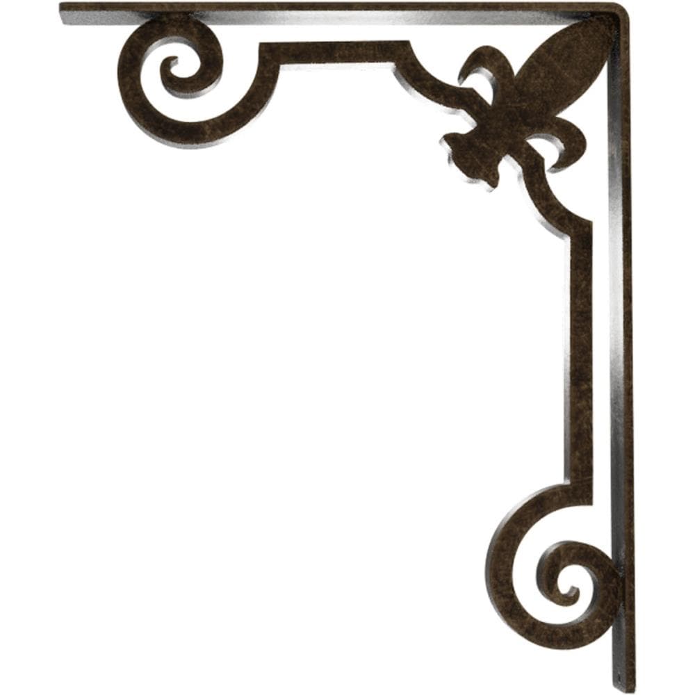 Ekena Millwork BKTM02X12X15TFLAPG Mending-Plates-Brackets-Braces - View #4
