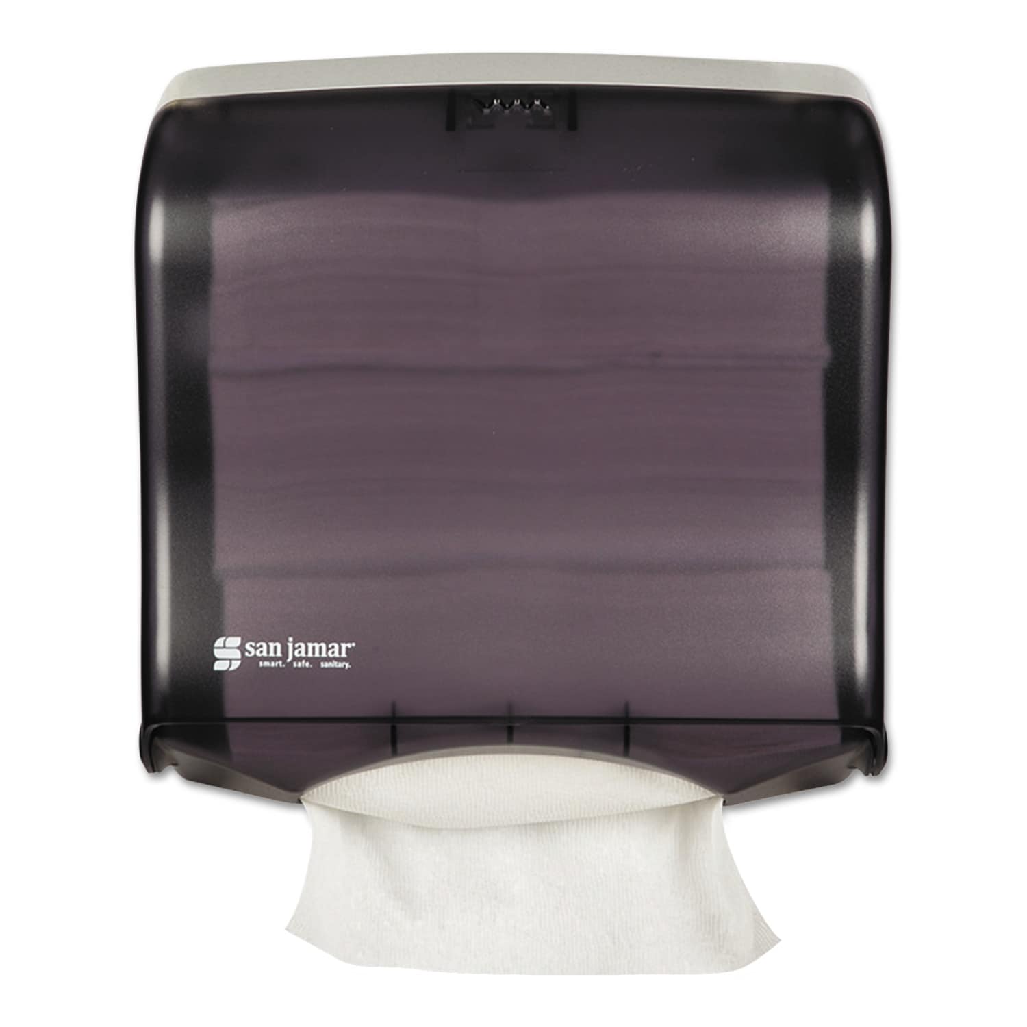 San Jamar Ultrafold Fusion C-Fold & Multifold Towel Dispenser 11 1/2x5 1/2x11 1 