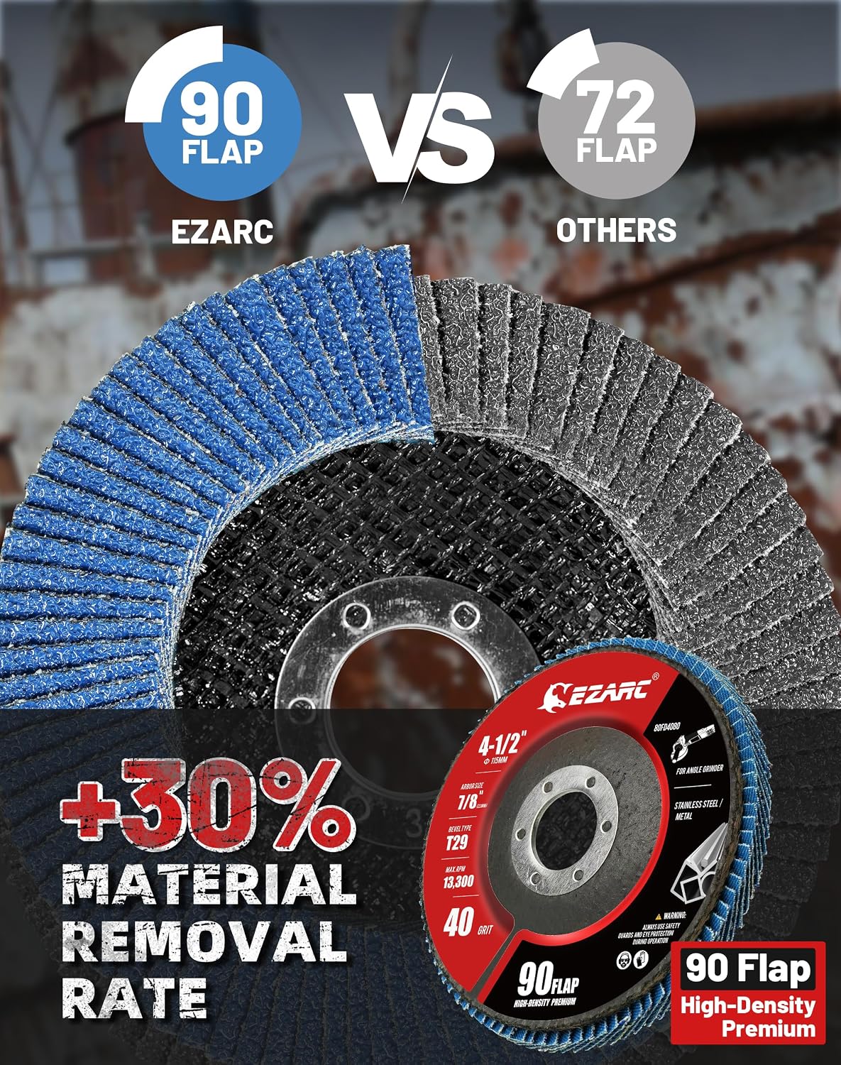 EZARC 80FD4081 Abrasive-Wheels - View #7