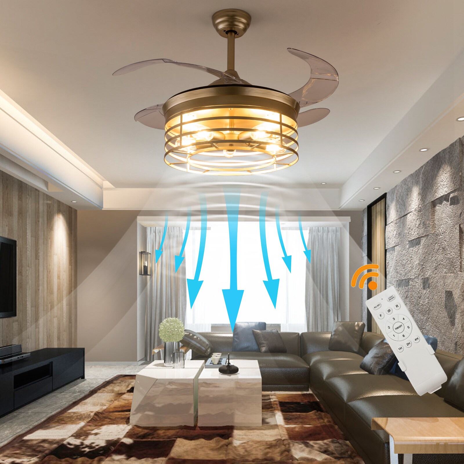 Oukaning HG-HJWJL-2821 Ceiling-Fans - View #12