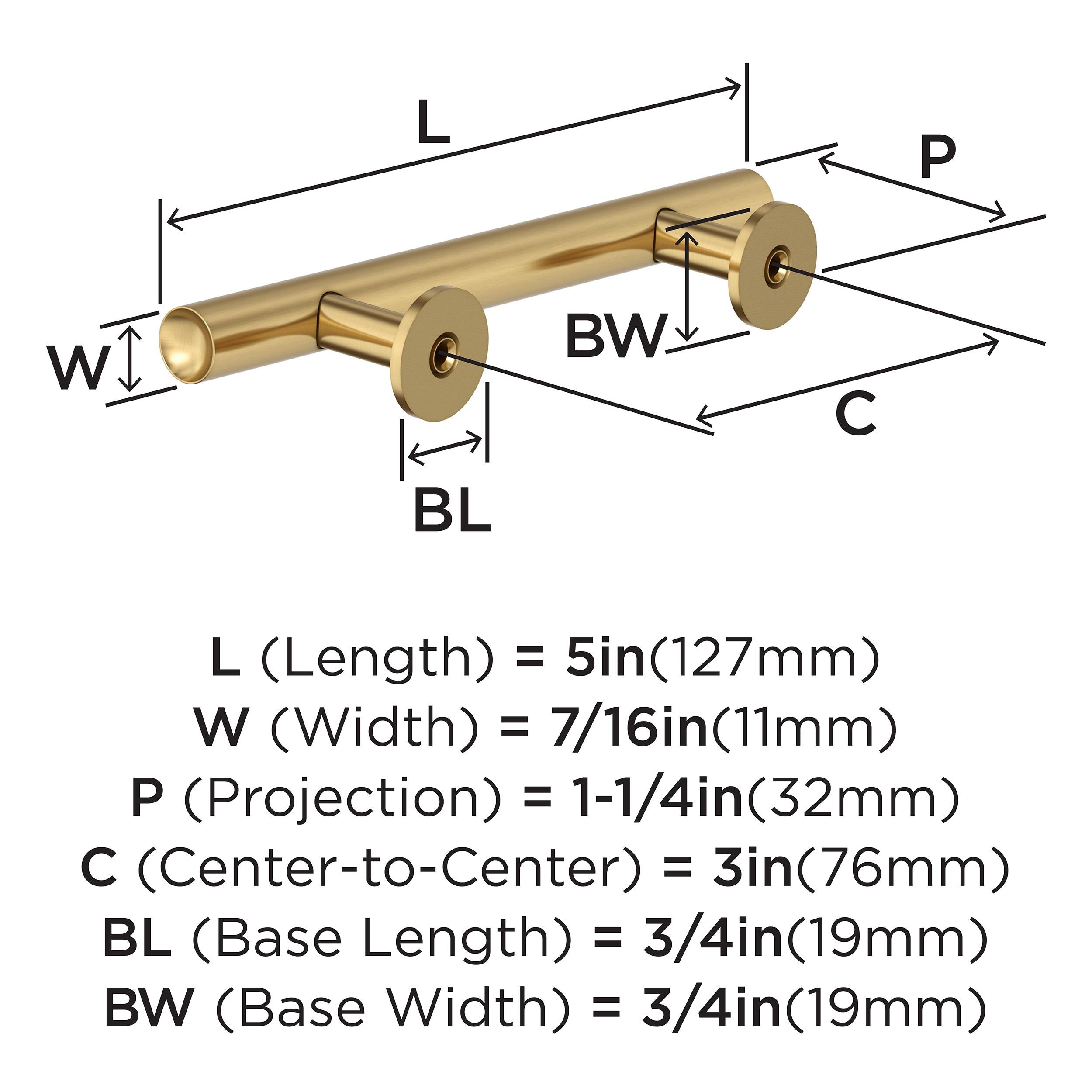 Amerock BP37390CZ Cabinet-Pulls - View #5