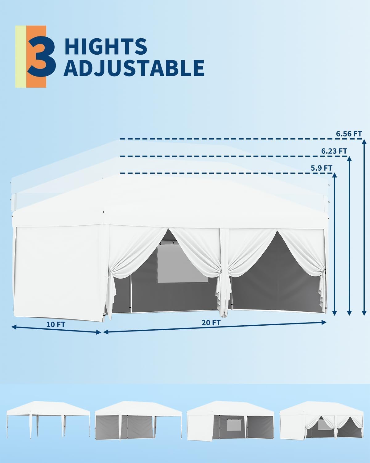 Qeetex WWJ-PHO-10B8FX9F Canopies-Sl - View #6