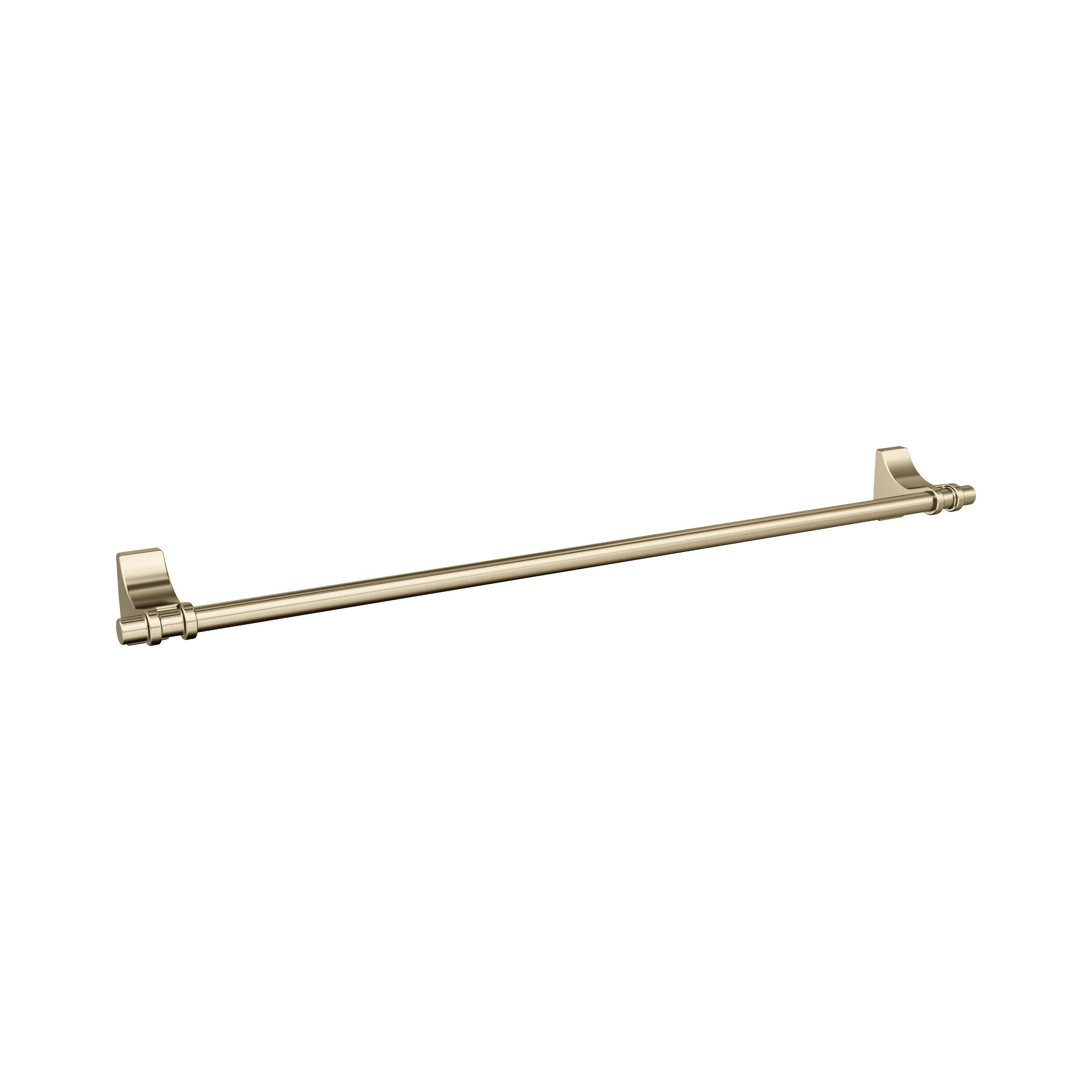Amerock BH36054BBZ Davenport 24-in Golden Champagne Wall mount Single Towel Bar