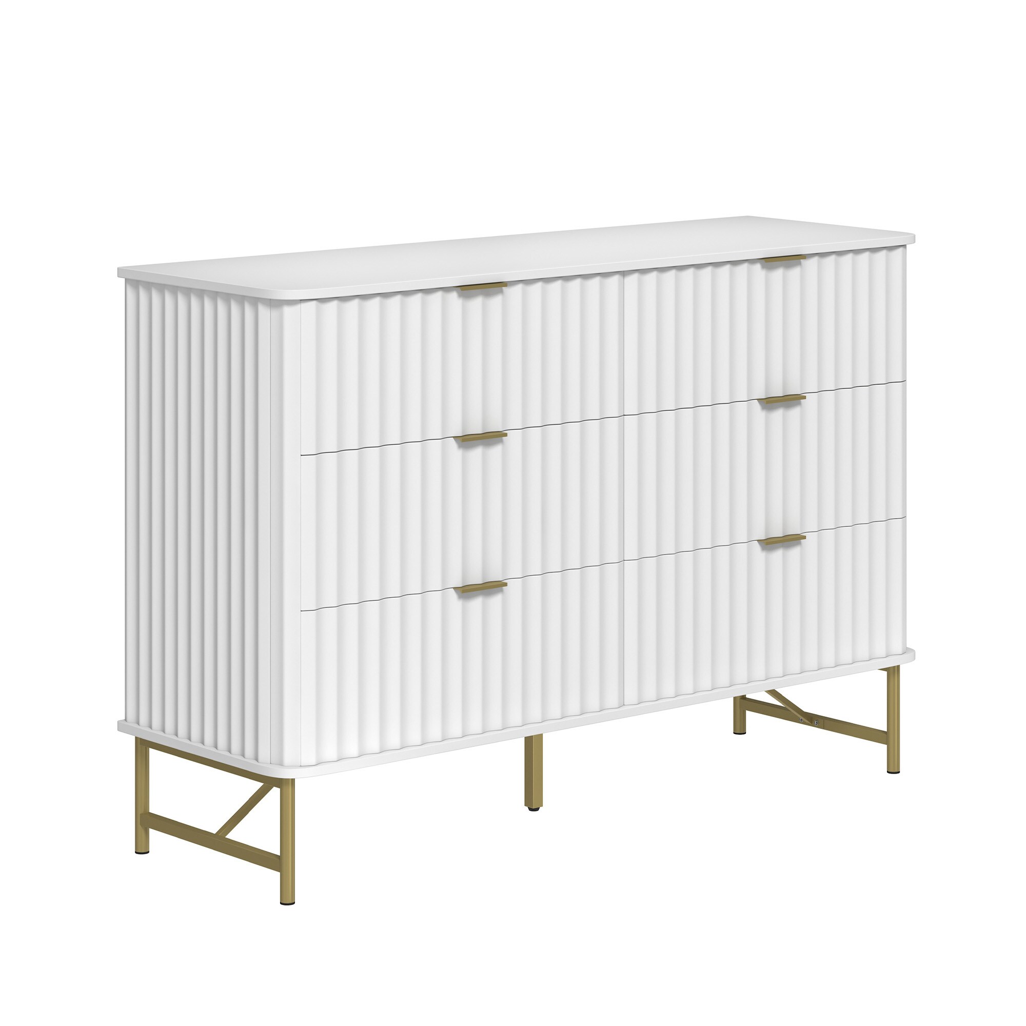 Clihome White Accent Chest in the Chests department at Lowes.com