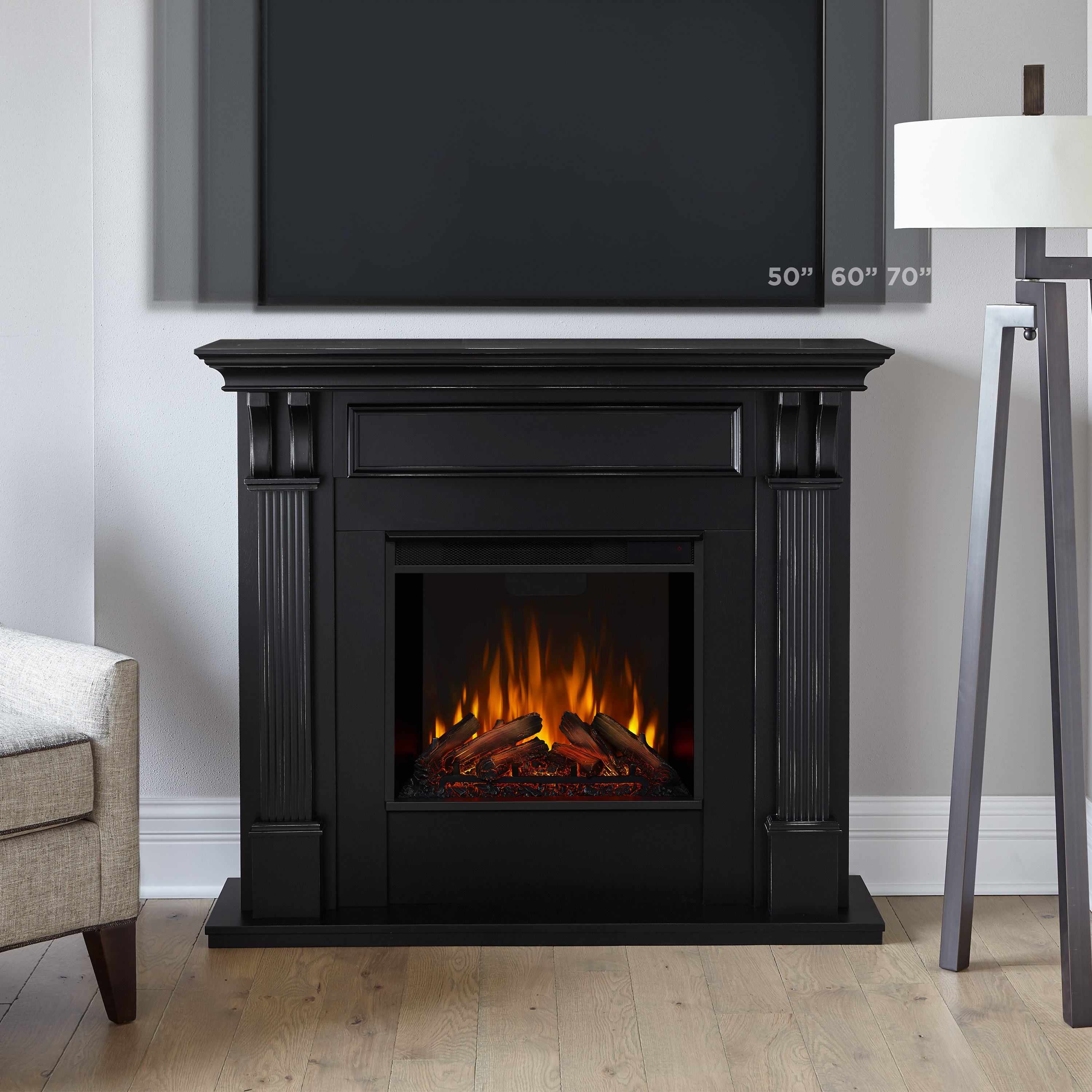 Real Flame 7100E-BW Electric-Fireplaces - View #7