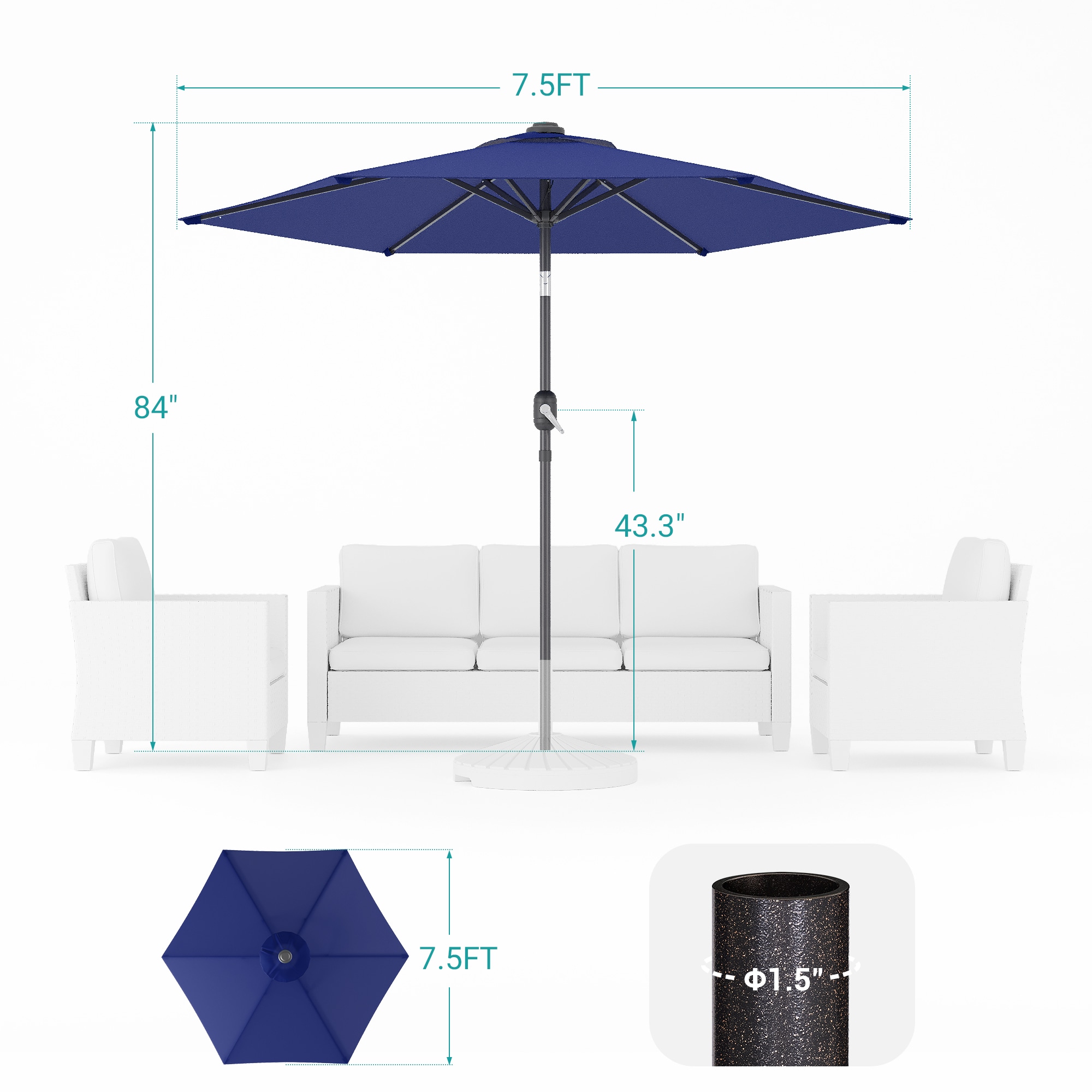 ACEGOSES LW-75NY Umbrellas-2 - View #2