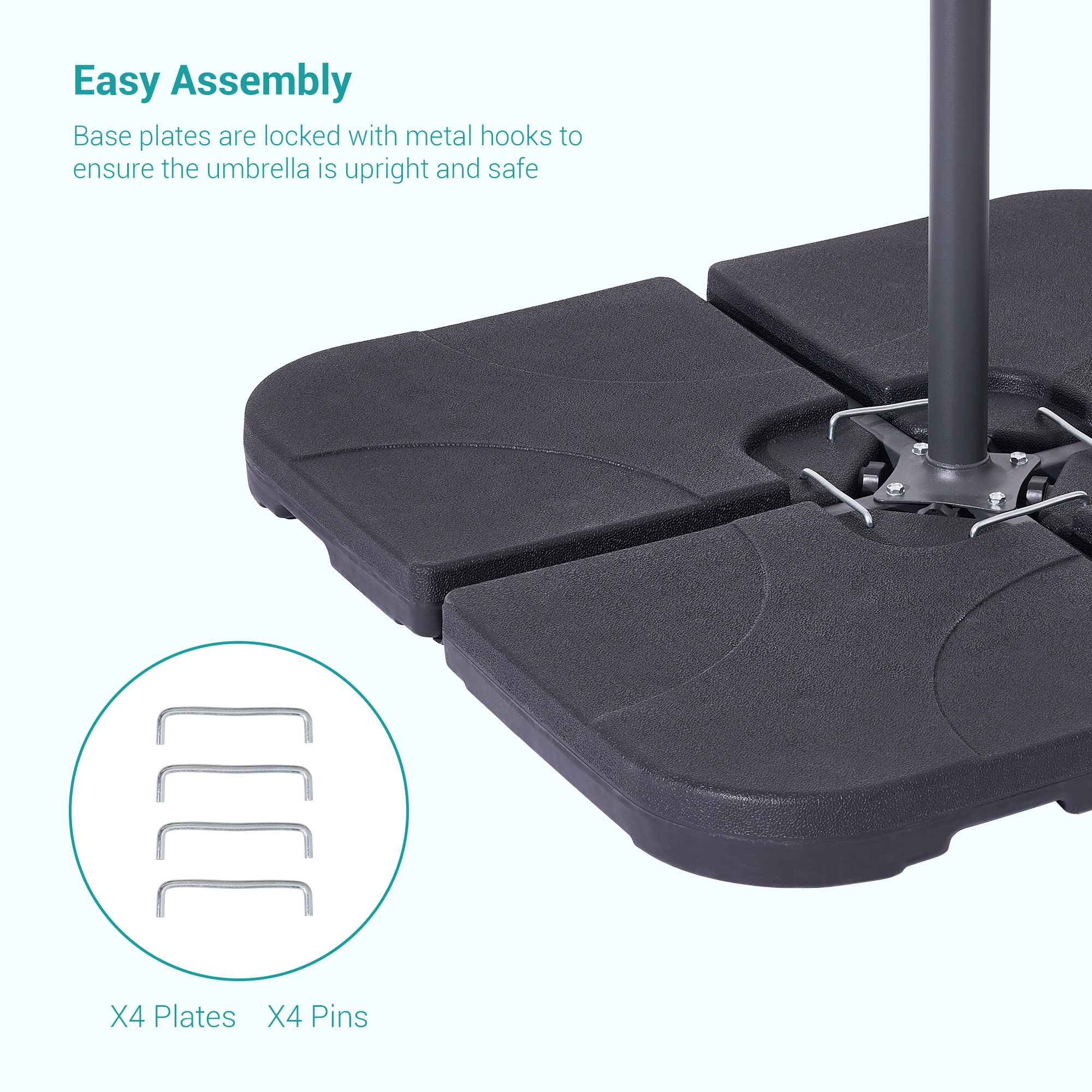 ACEGOSES LW-92B Umbrella-Bases - View #6