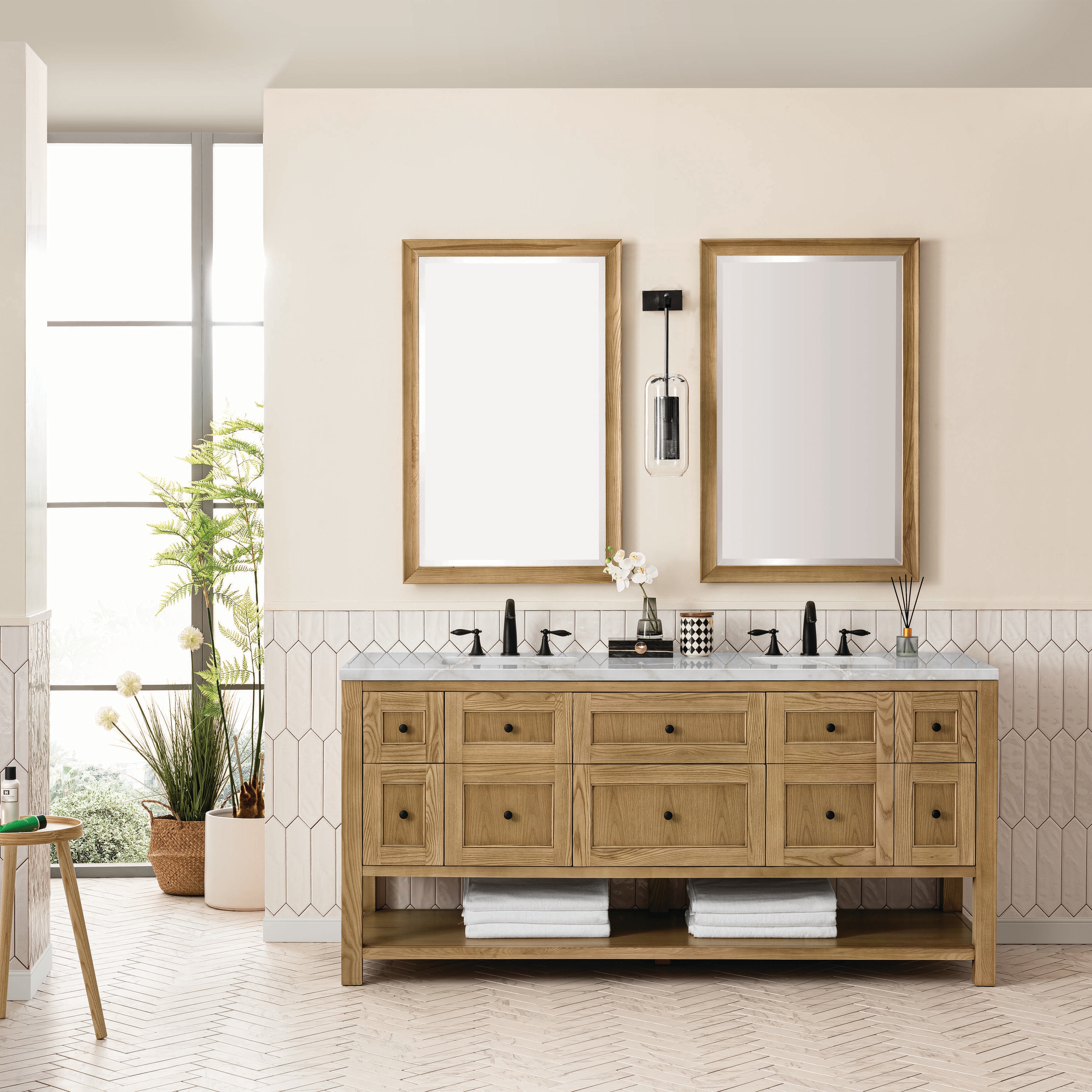 James Martin Vanities 330-V72-LNO-3VSL Bath-Vanity-Combo - View #2
