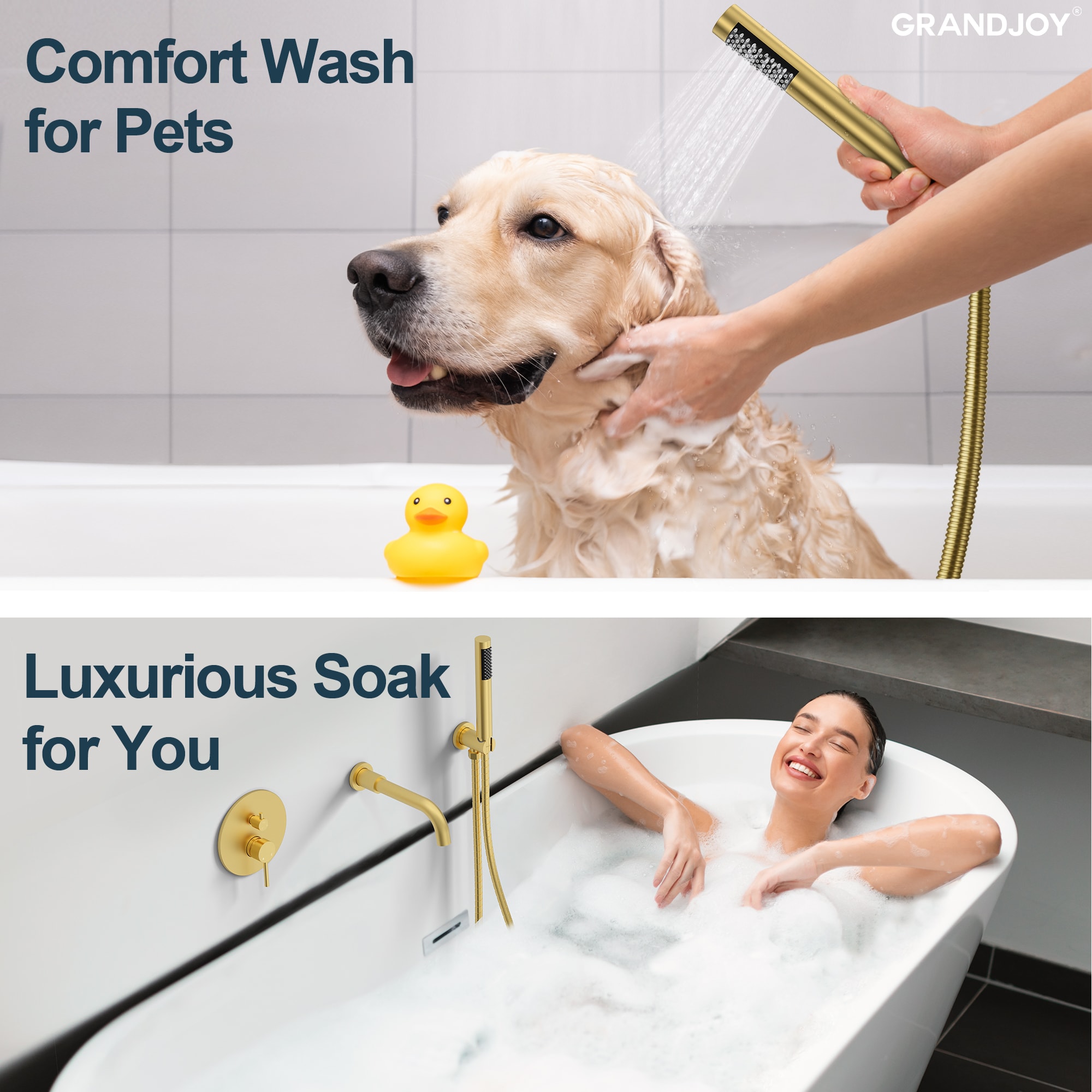 GRANDJOY SGF10GJ-59-BN10 Roman-Tub-Faucets - View #9