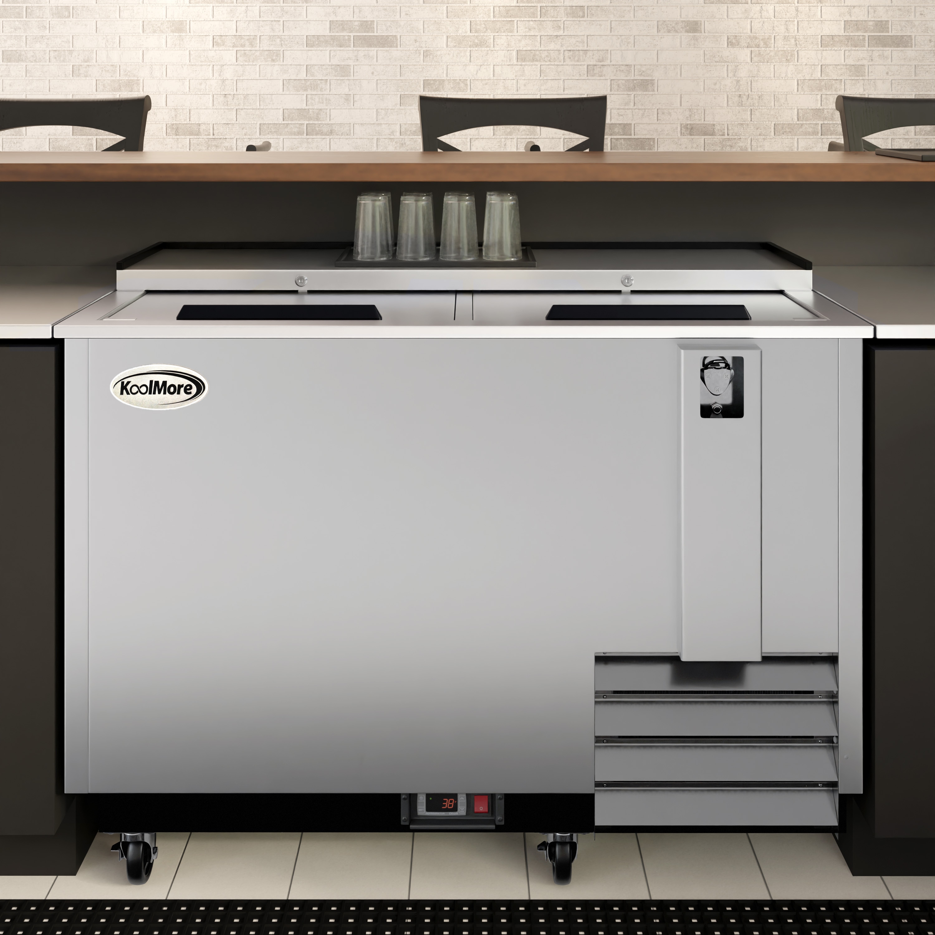 KoolMore LOW-KM-GF50-SS Commercial-Freezers - View #2