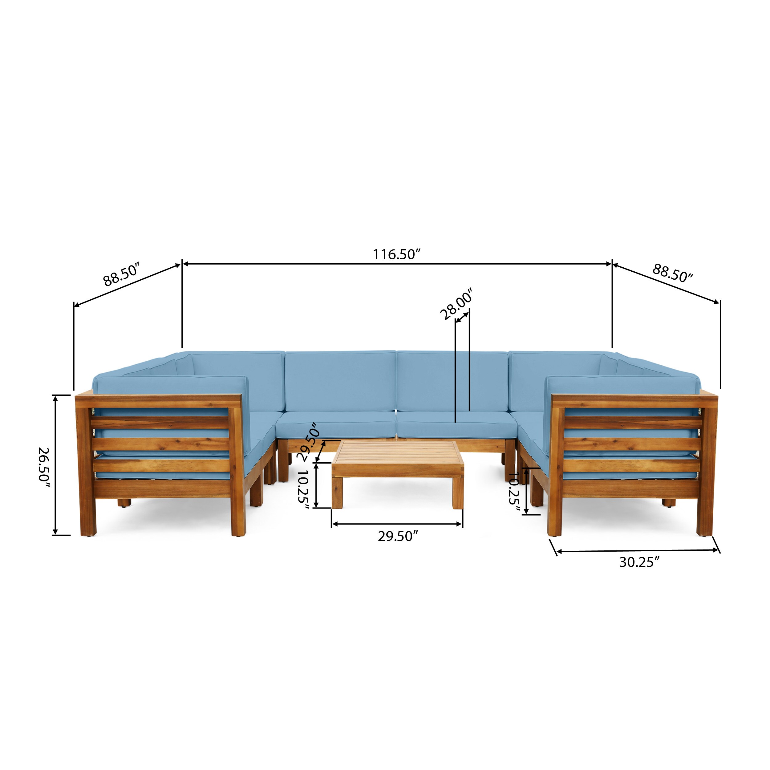 Christopher Knight Home 307091 Patio-Sofas-Daybeds - View #2