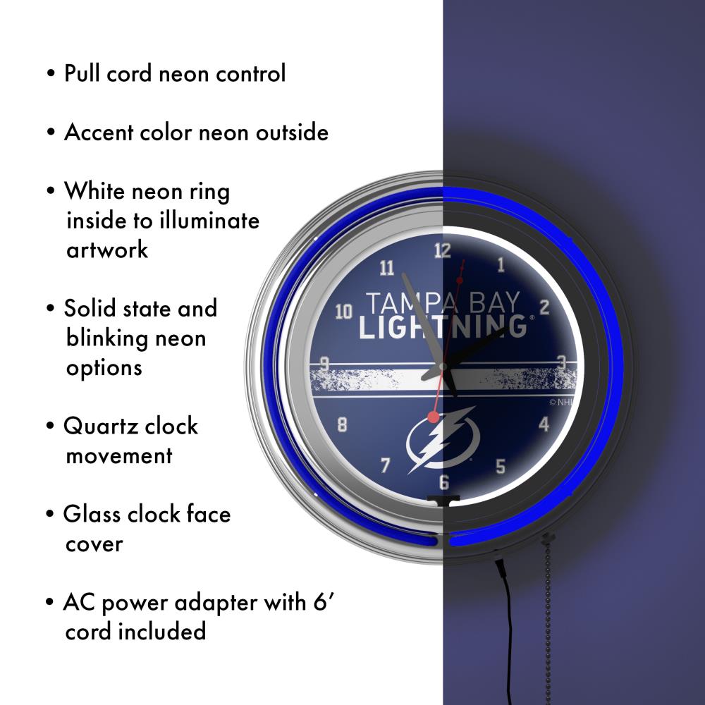 Trademark Gameroom NHL1400-TBL2 Indoor-Outdoor-Clocks - View #3