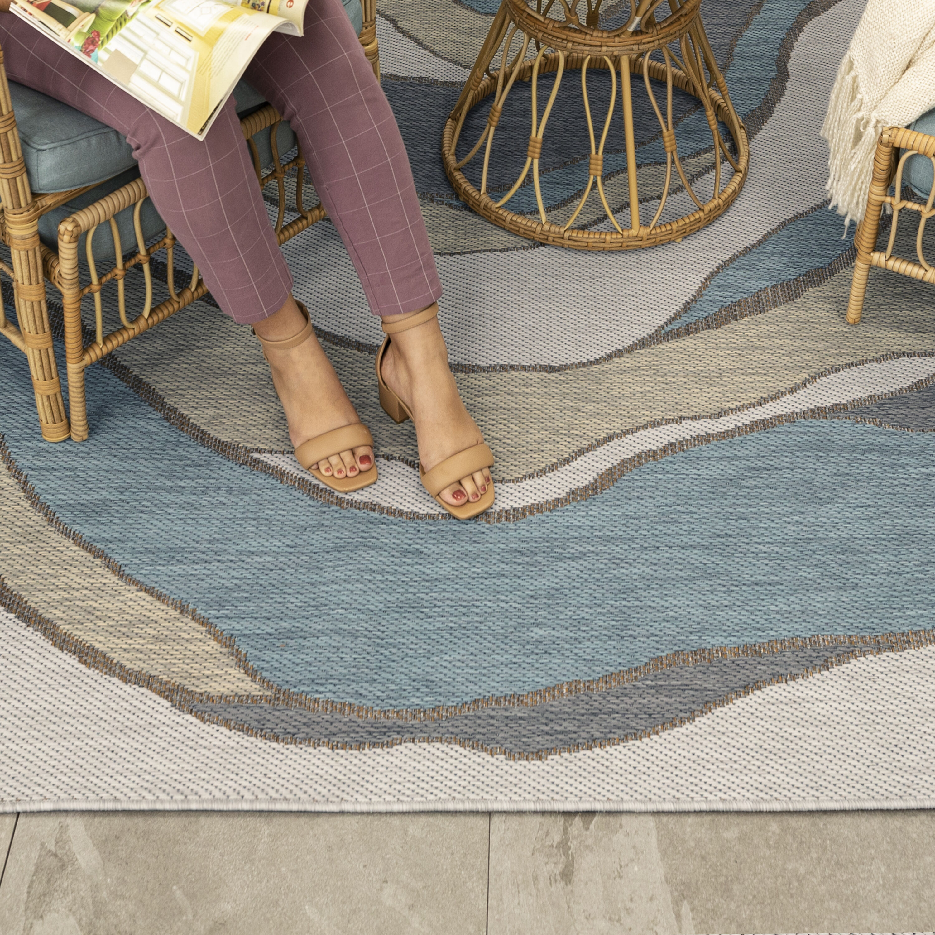 allen + roth with STAINMASTER R1195 535 120156 rugs - View #13