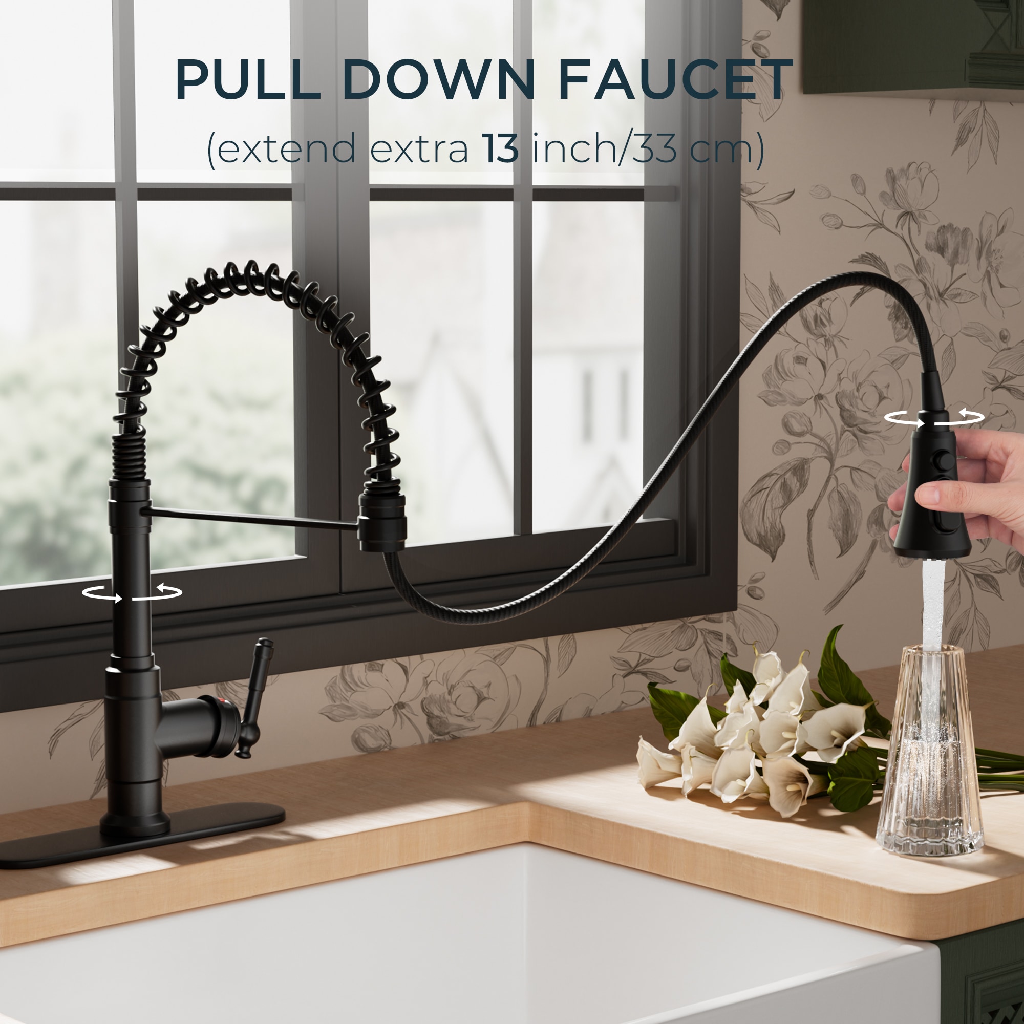 FURUISI LL5A3B Kitchen-Faucets - View #2