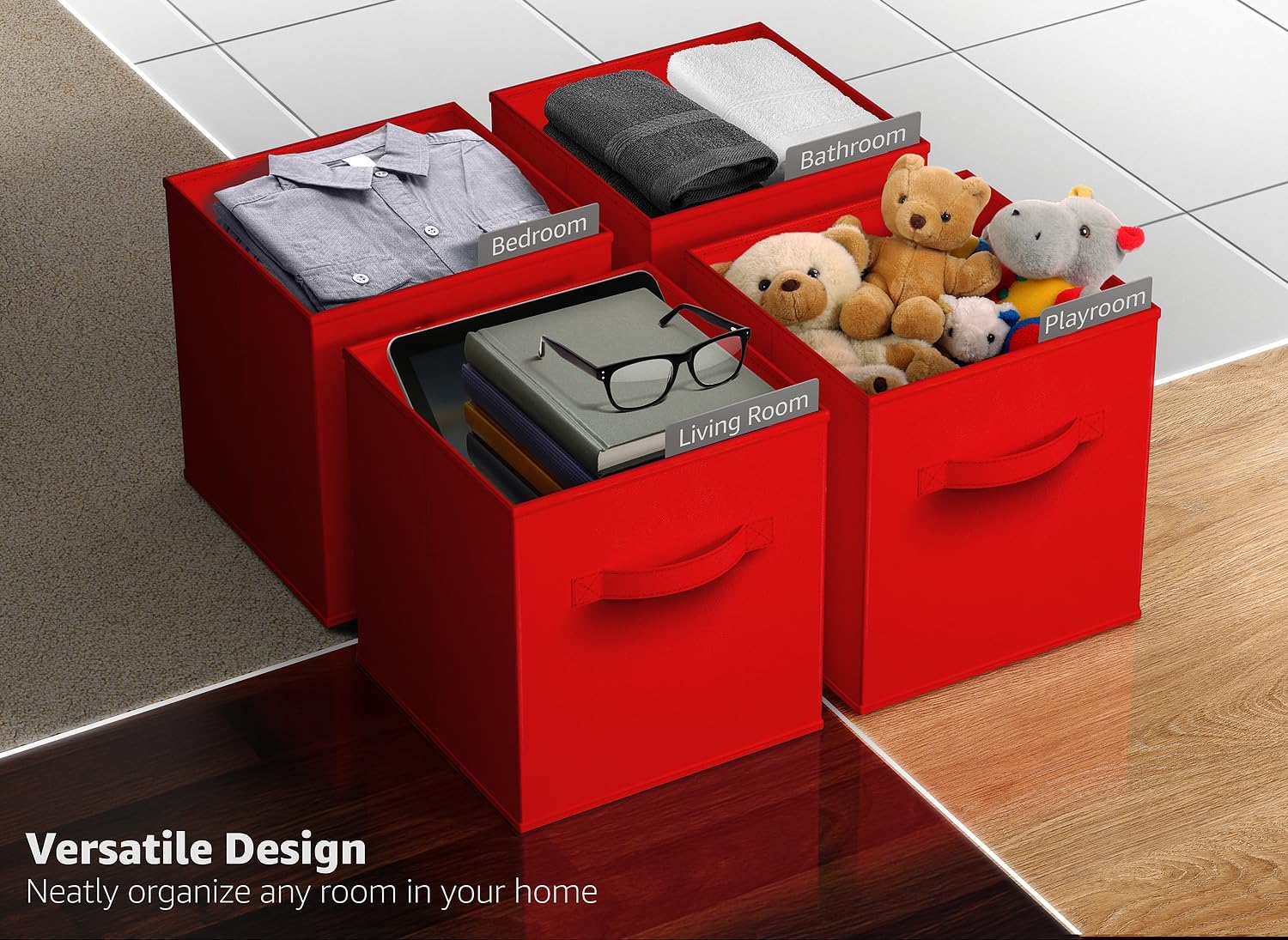 SORBUS 192405357114 Laminate-Storage-Cubes - View #5