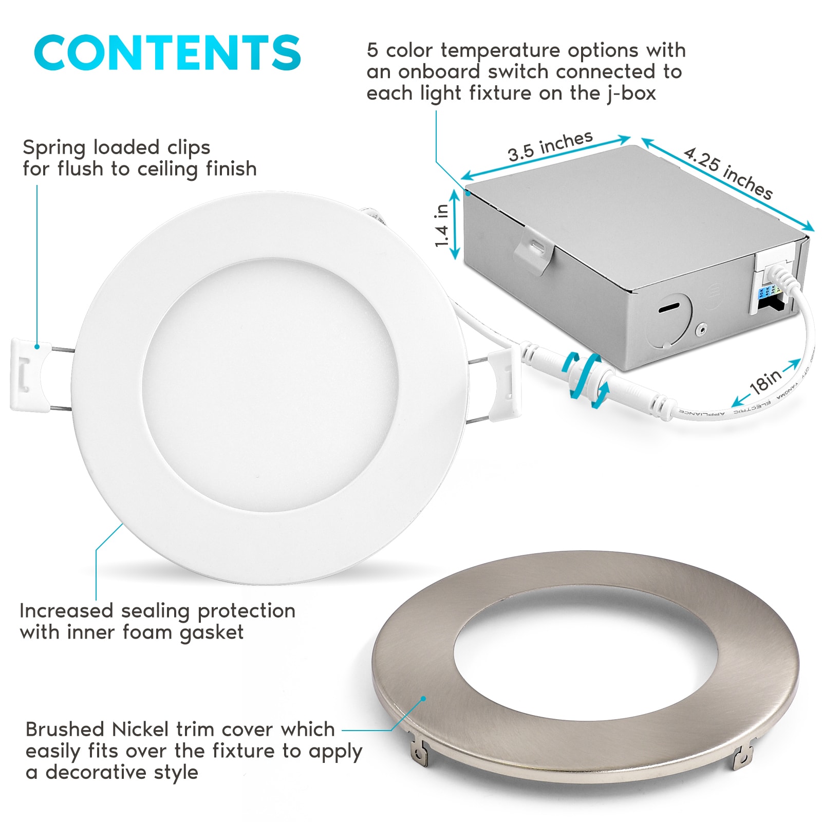 Luxrite LR23756 LR23771-1PK Led-Retrofit-Downlight - View #3