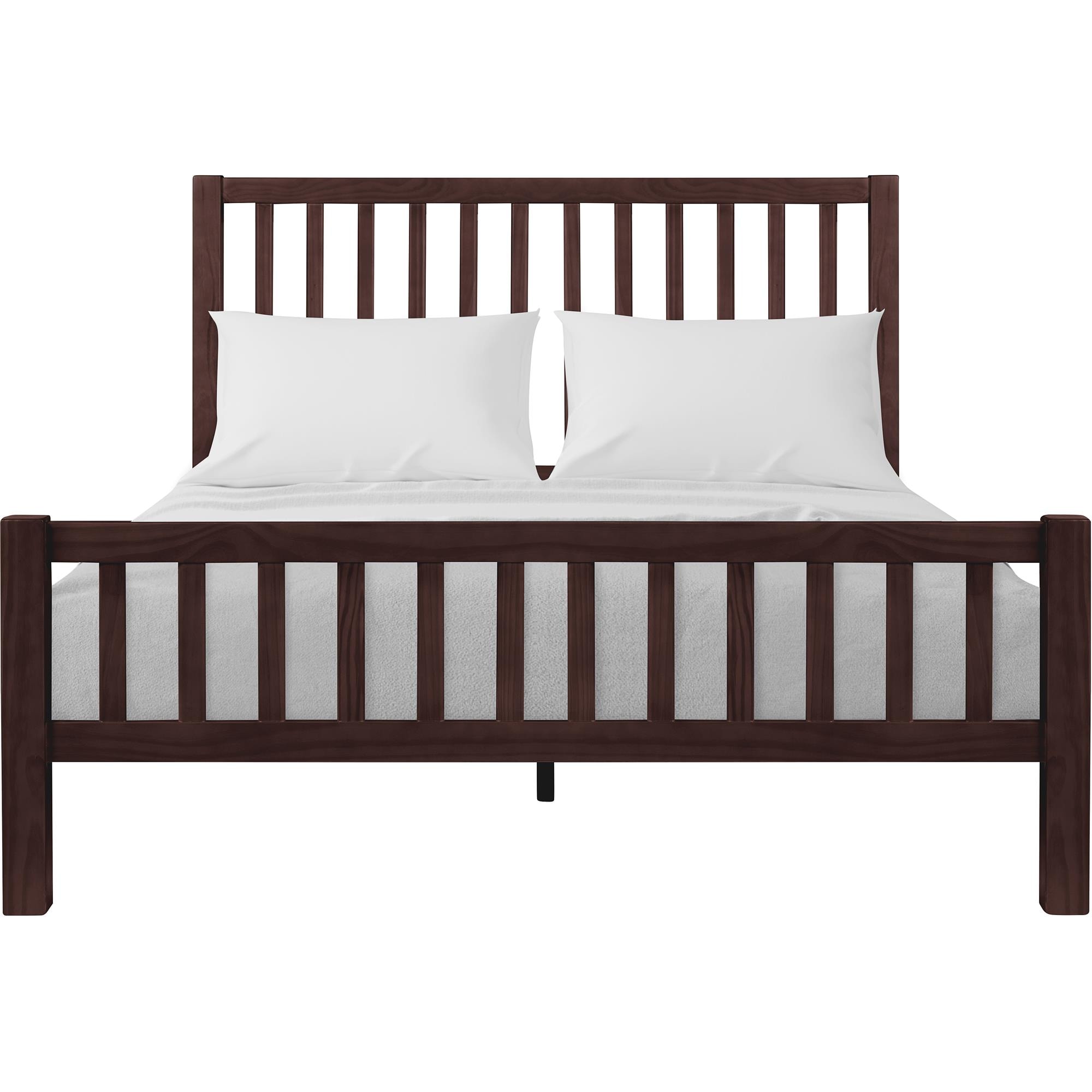 Camden Isle 115832 Hampton Espresso Queen Wood Platform Bed