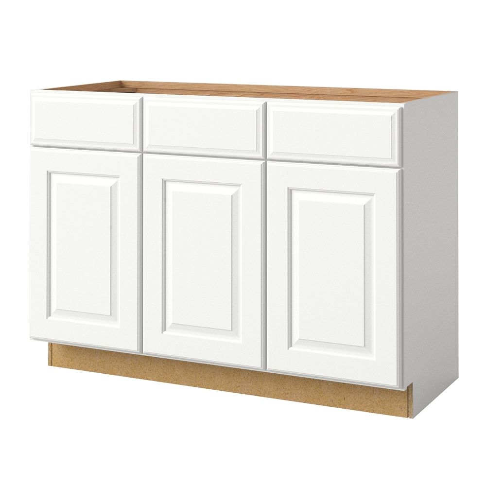 allen + roth 55481TS Tilson 48-in Linen Bathroom Vanity Base Cabinet without Top