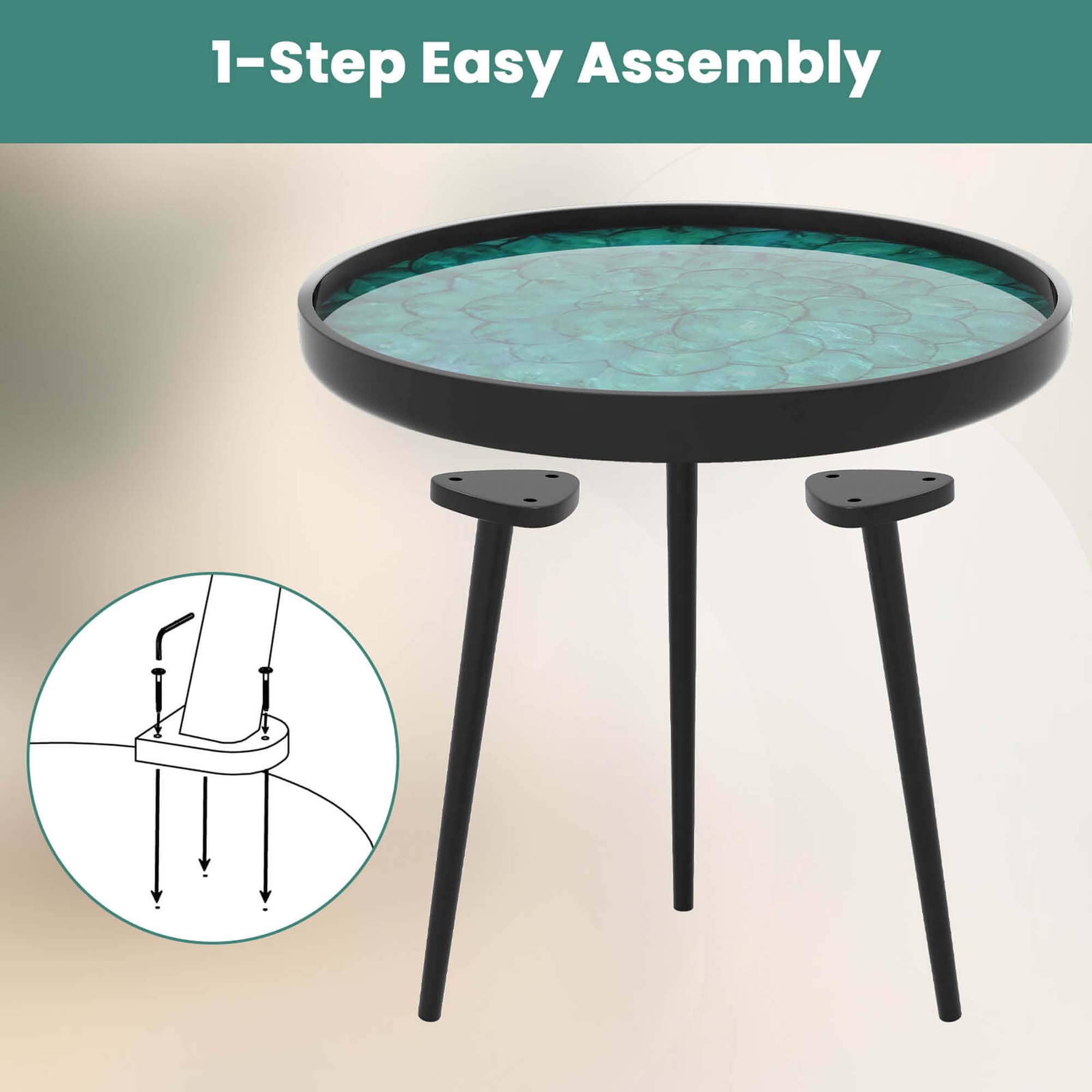 Costway HCST04393 End-Tables - View #4