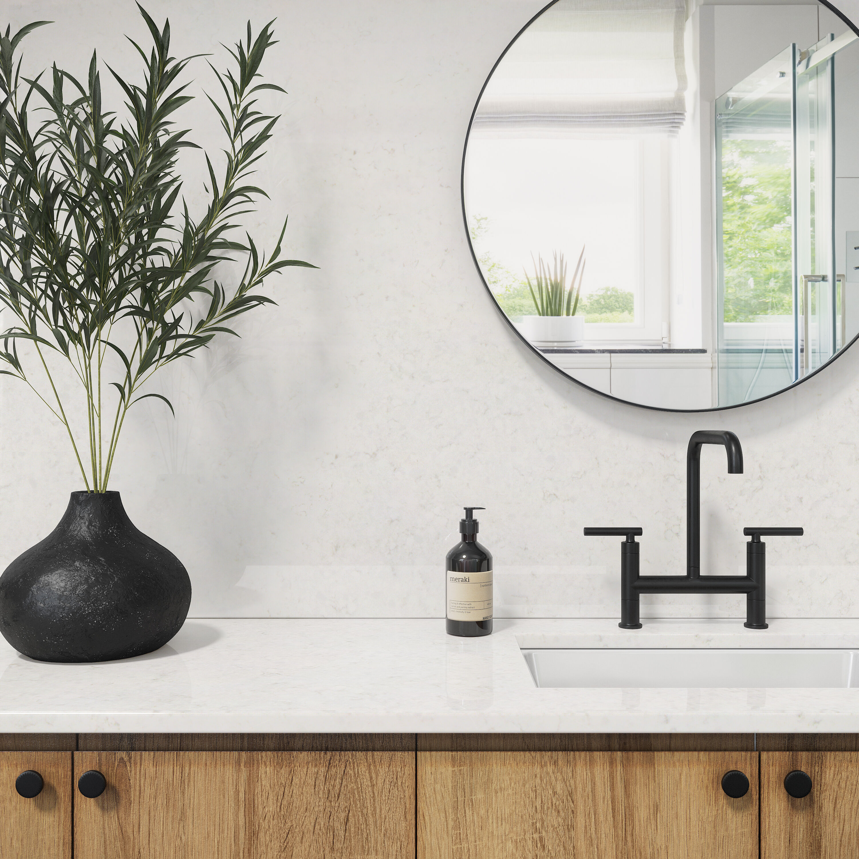 ONE Quartz OQ37SLBM11/4X1L Countertop-Samples - View #5