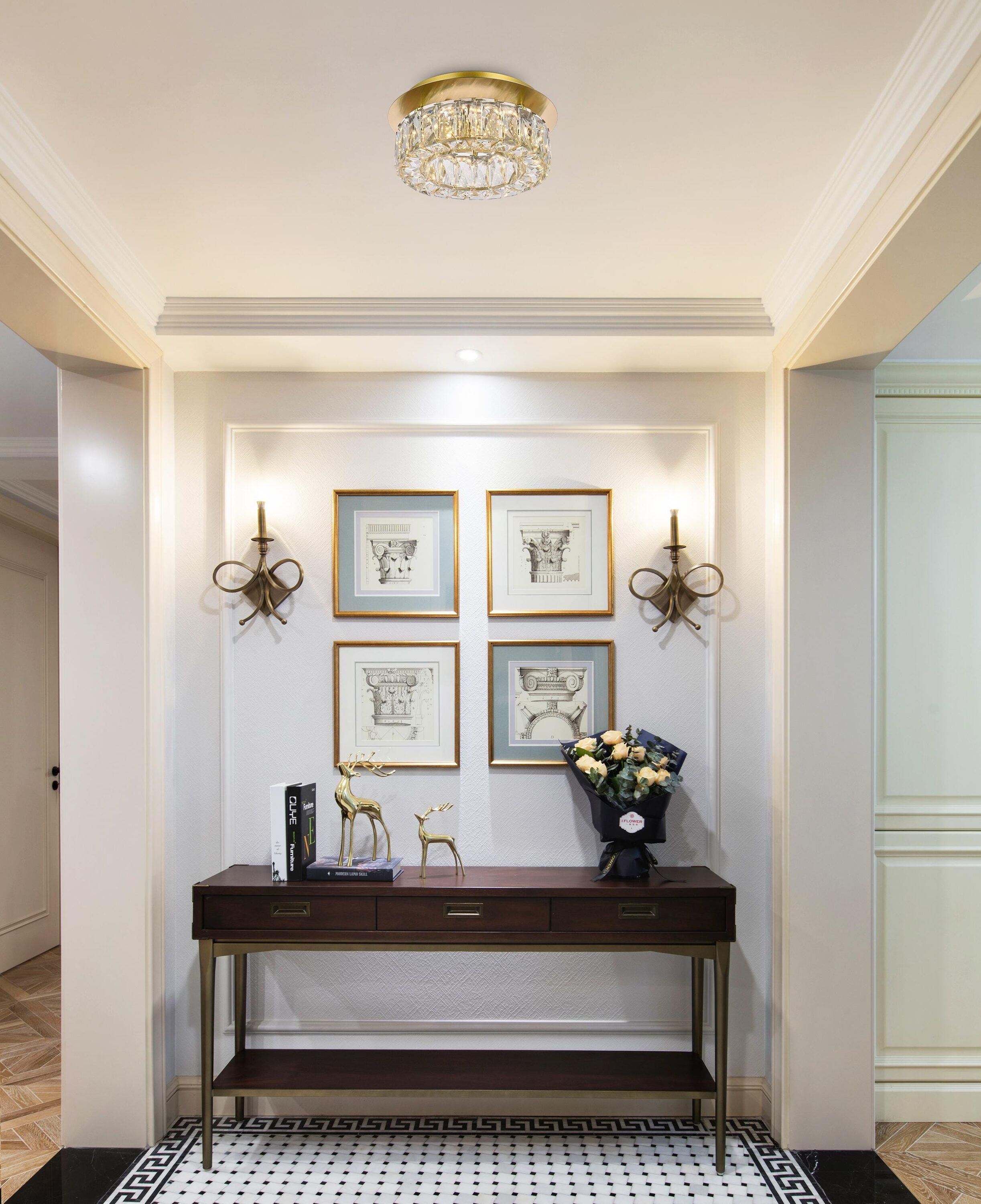 Elegant Decor HF10509F12G flushmounts - View #7