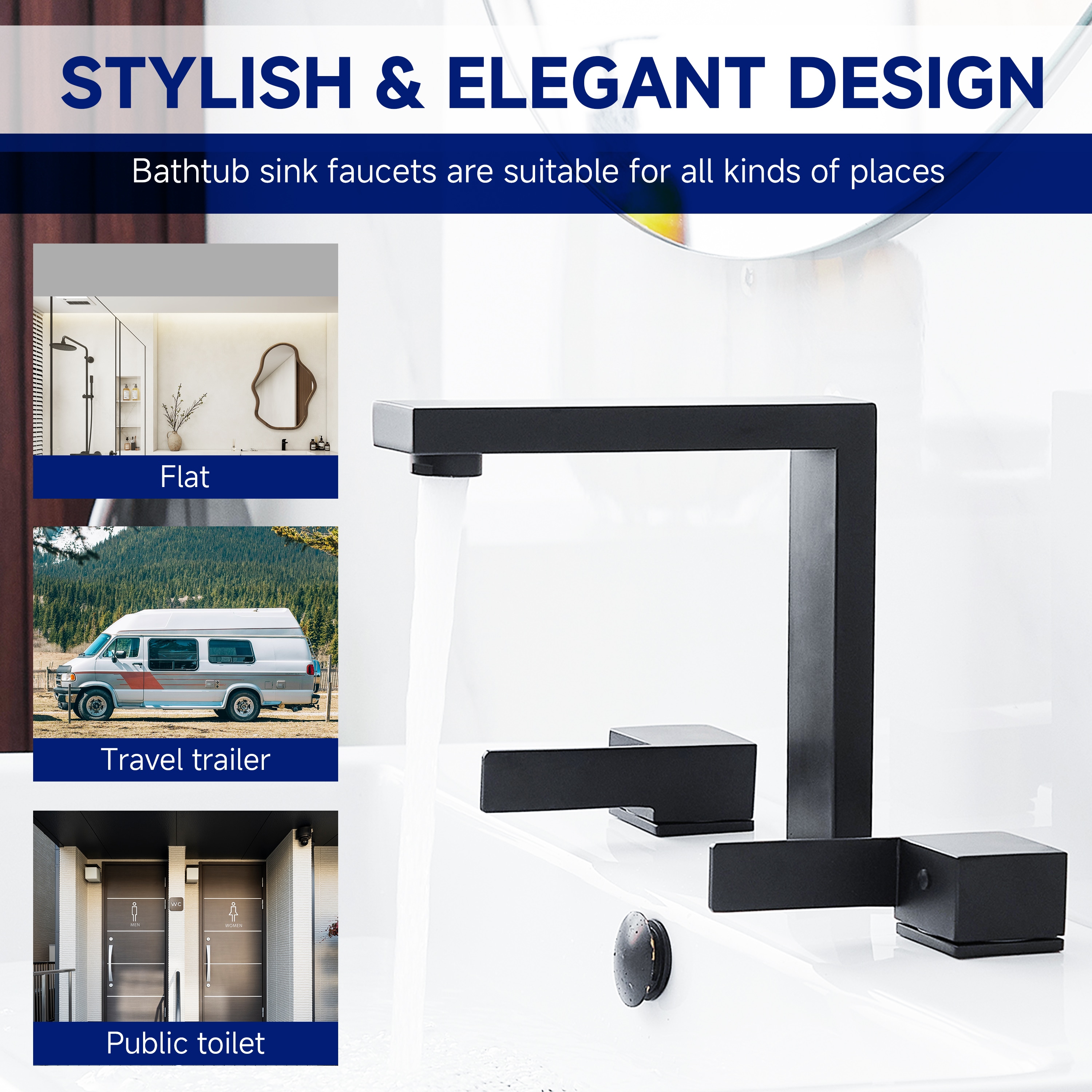 BWE A-916448-B Lavatory-Faucets - View #2