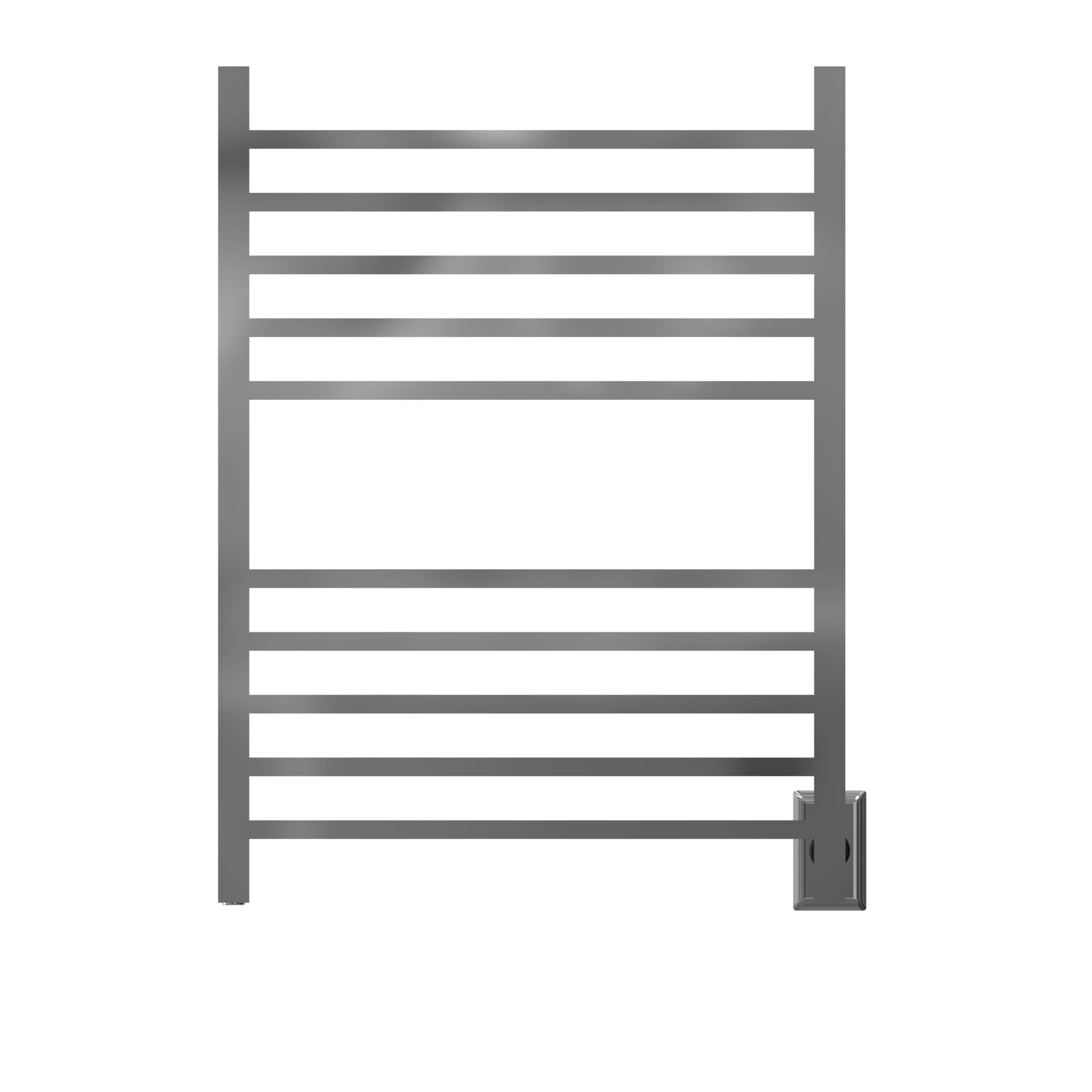 Amba Products RSWH-P Polished Stainless Hardwired Wall mount Towel Warmer 25-Inches x 4.75-Inches x 32-Inches