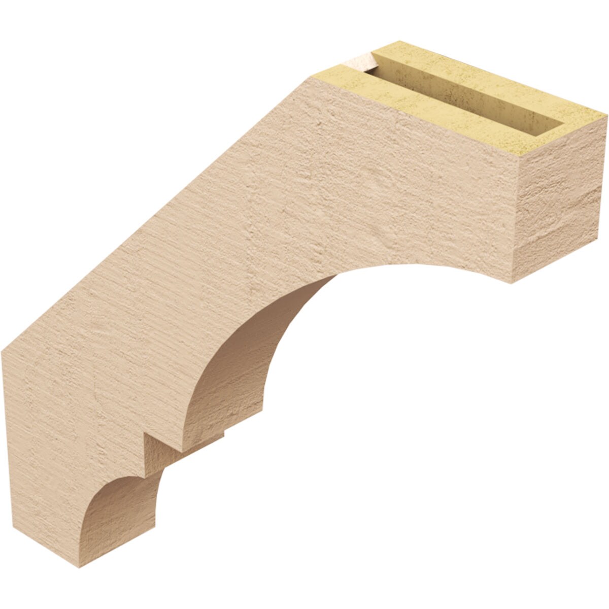 Ekena Millwork BRCUR03X18X18BOARCPR corbels - View #6