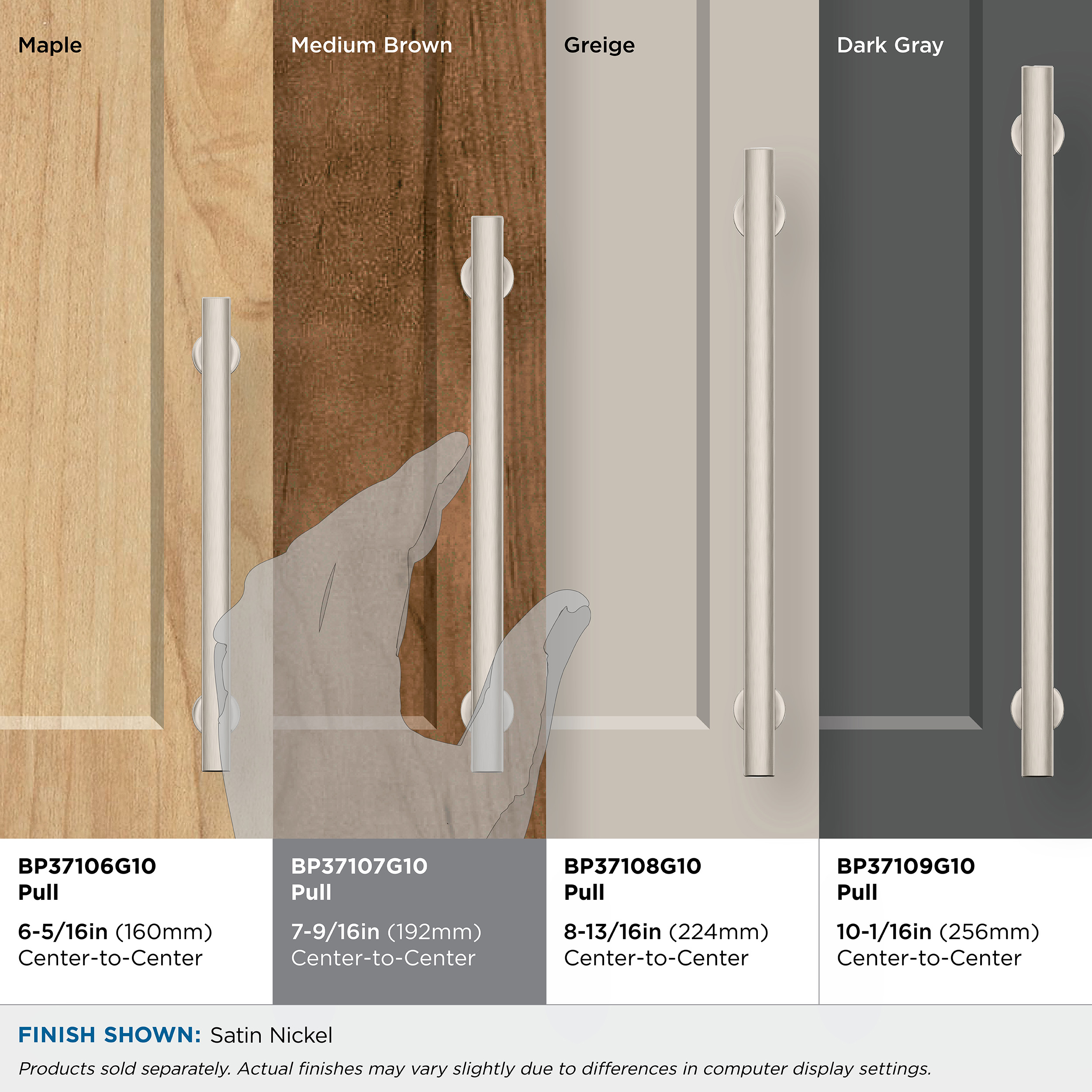 Amerock BP37107G10 Cabinet-Pulls - View #5