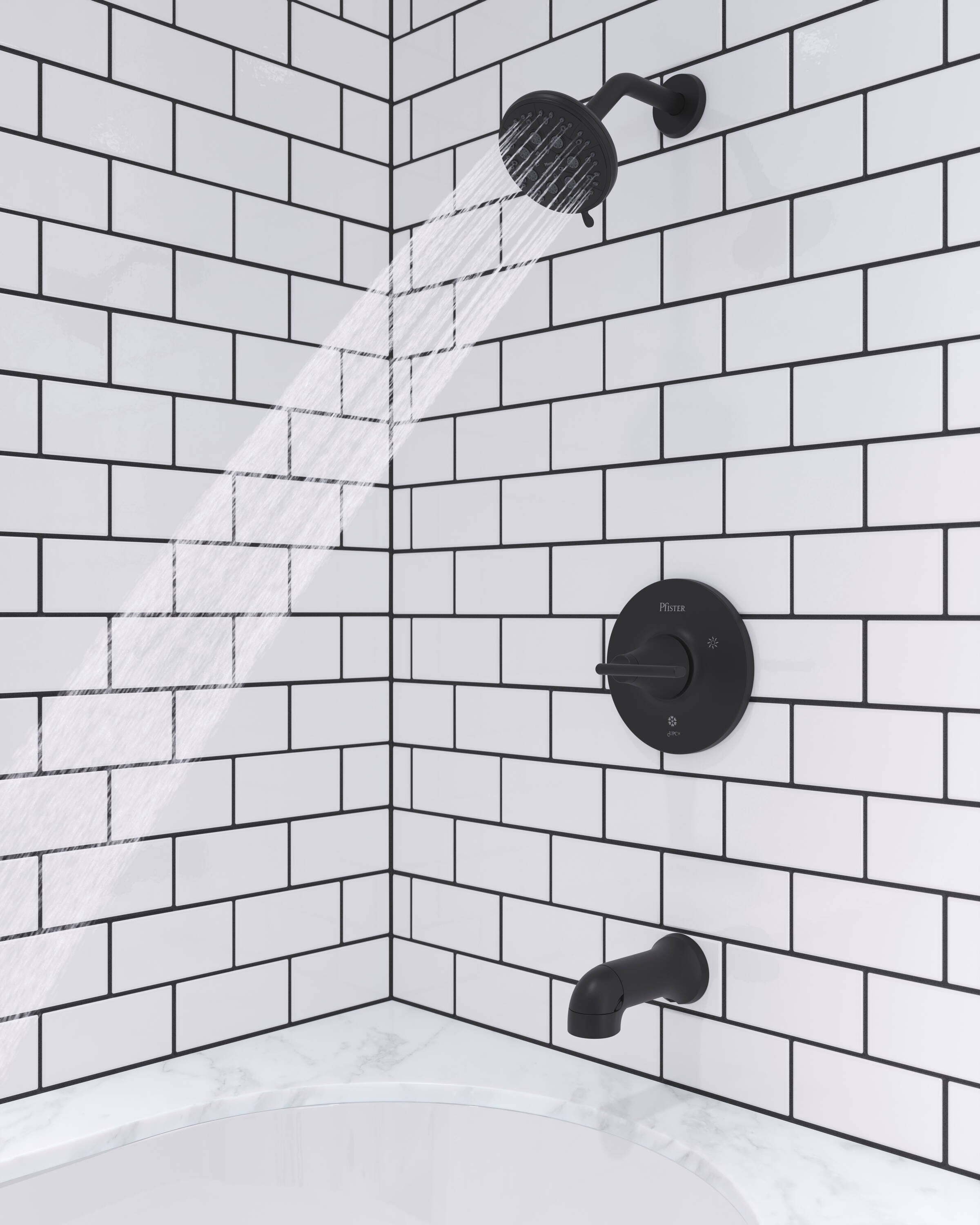 Pfister 8P8-WS2-VEDB Tub-Shower-Faucets - View #4