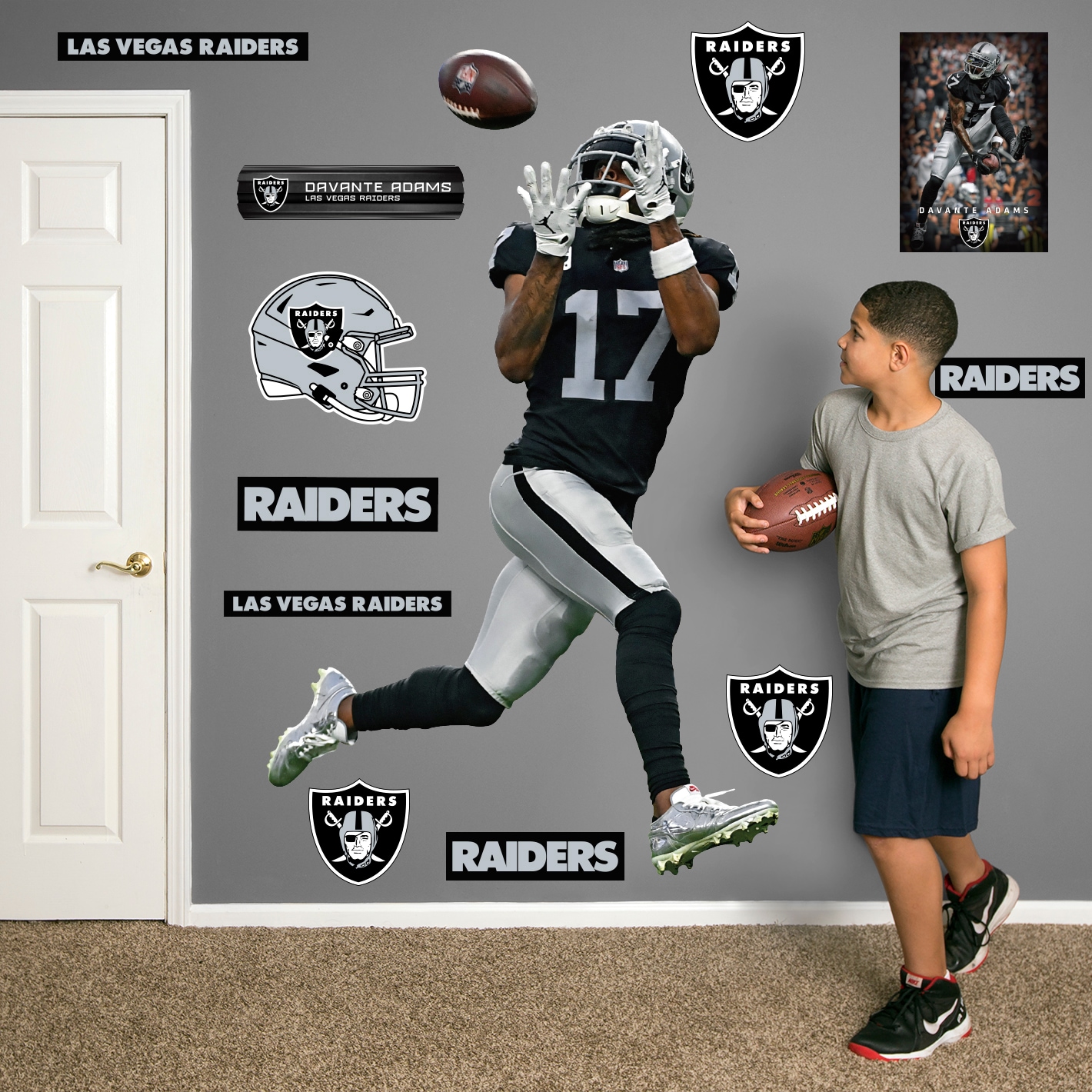 Fathead 1900-03842-001 32-Inches W x 50-Inches H Self-adhesive Multiple colors/finishes Sports Wall Decal