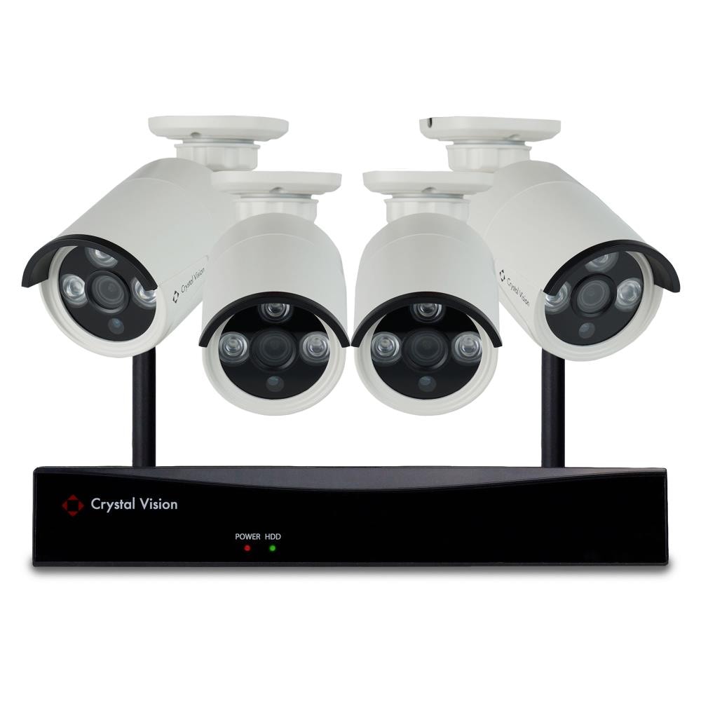 4 Camera Wireless Security Camera System