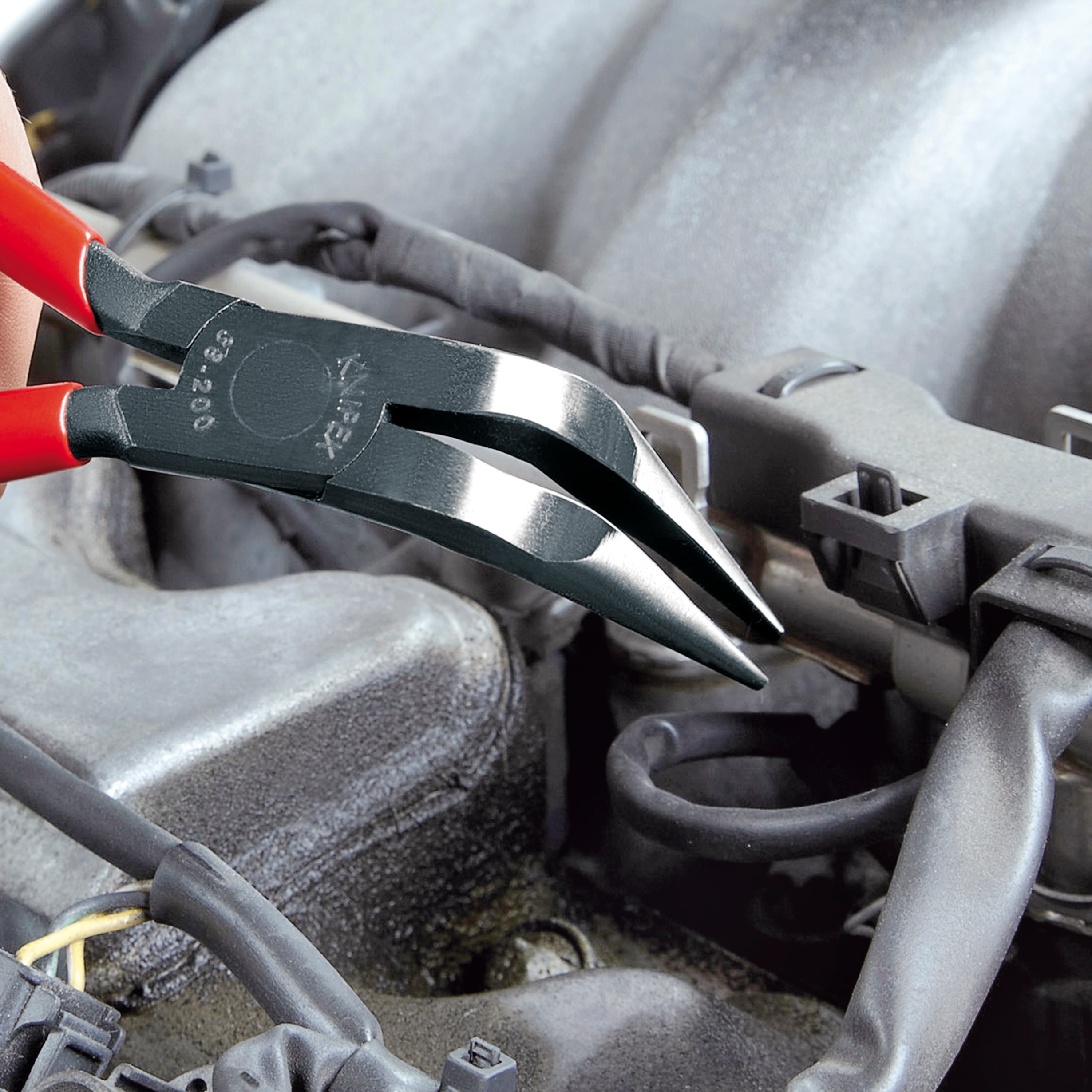 TEKTON Bent Long Nose 4.9-in Universal Mini Pliers in the Pliers department  at