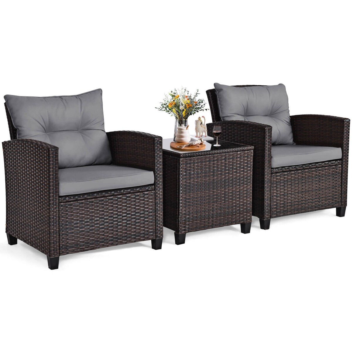 Costway HCST03597 Patio-Conversation-Sets - View #10