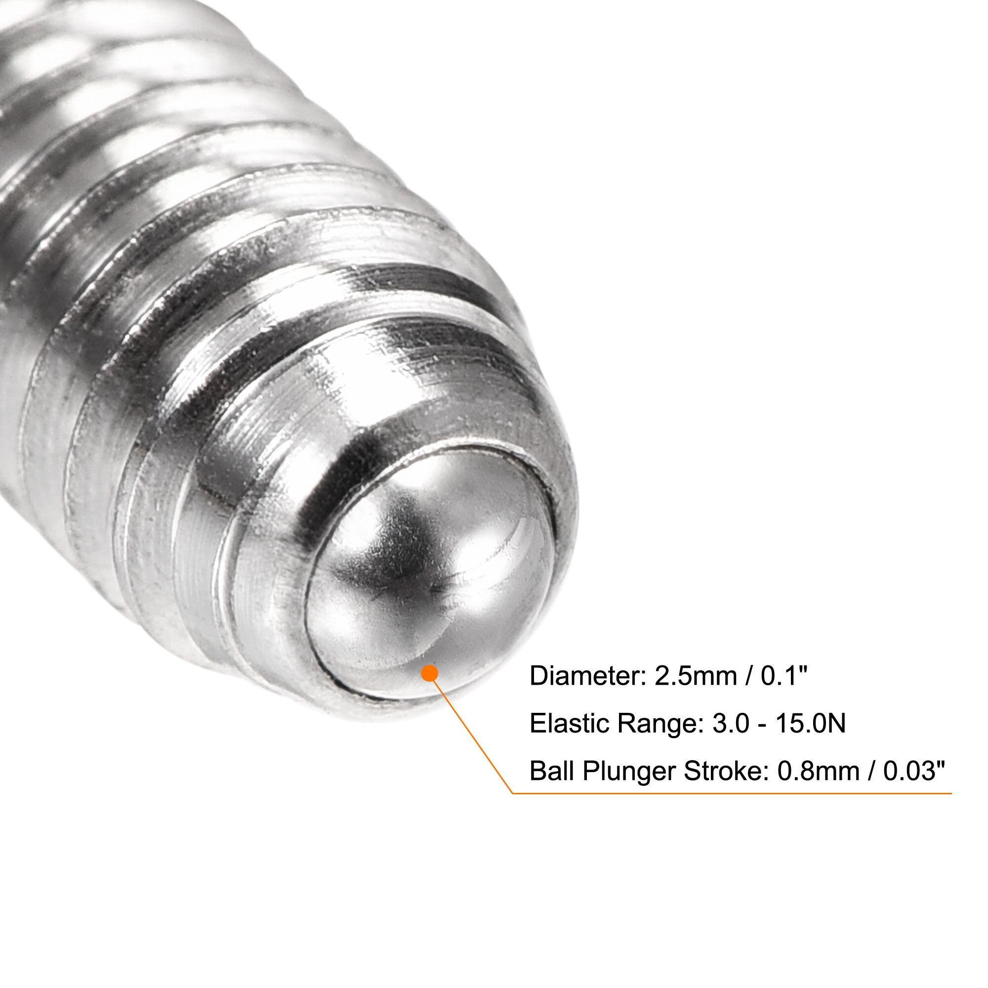 Unique Bargains S26072000UX2197 Metric-Machine-Screws - View #4