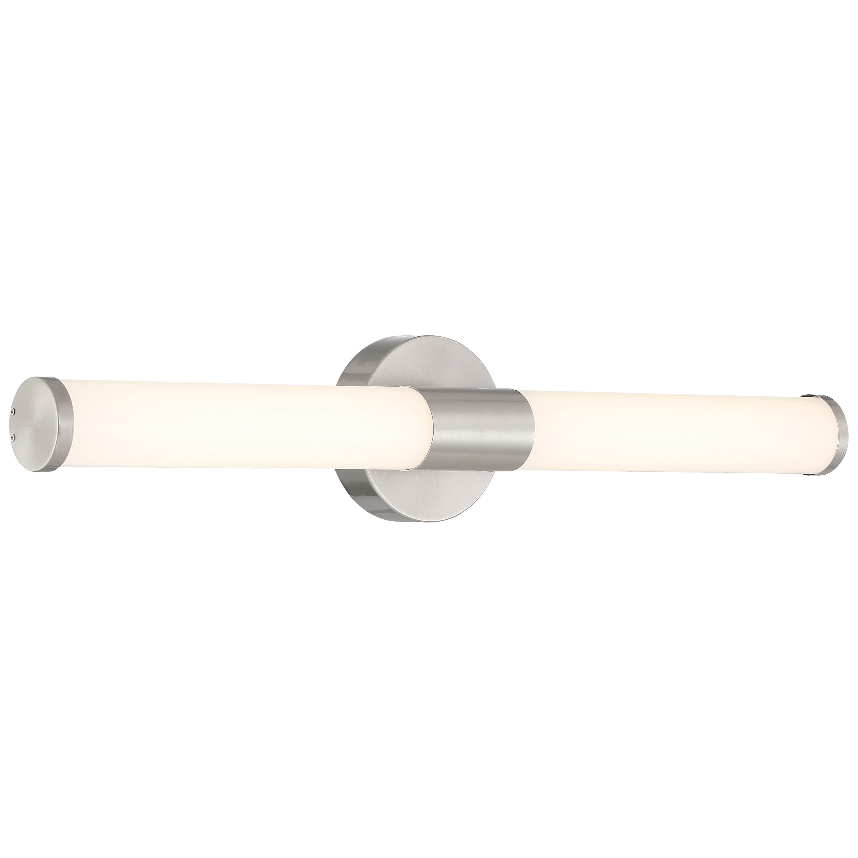 Access Lighting 62536LEDDCS-BS/ACR Retreat 24-in 1 -Light Brushed Gray Integrated LED Transitional Vanity light