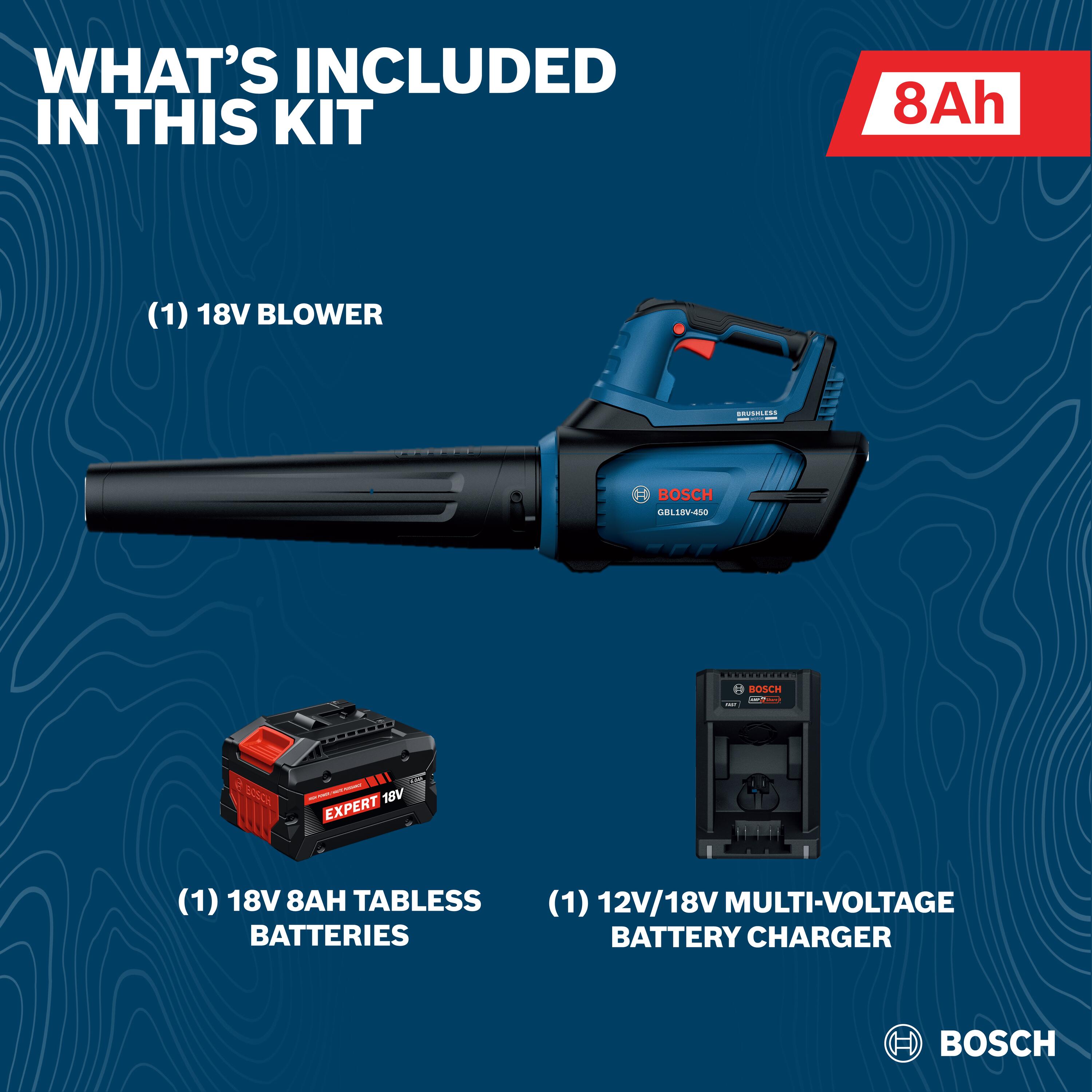 Bosch GBL18V-450N18X Cordless-Electric-Blowers - View #2