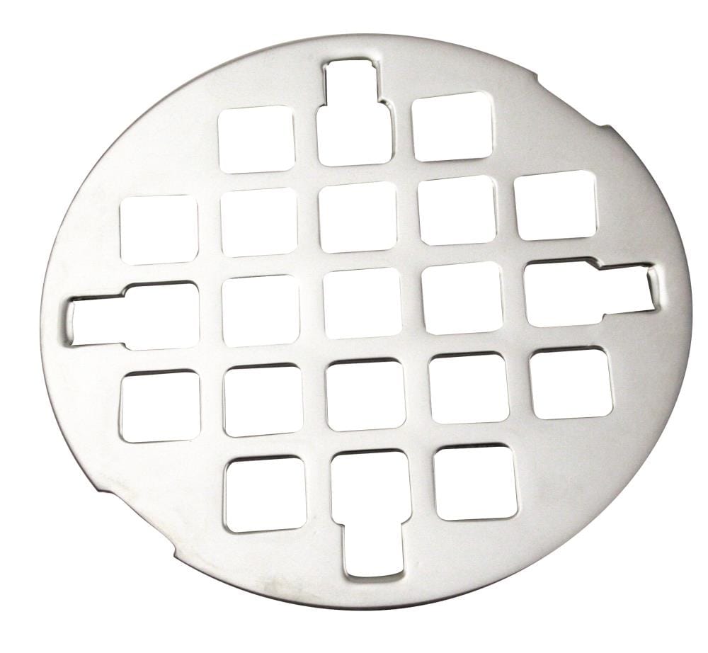 WESTBRASS 4.25-in Polished Chrome Drain Cover in the Bathtub & Shower Drain  Accessories department at