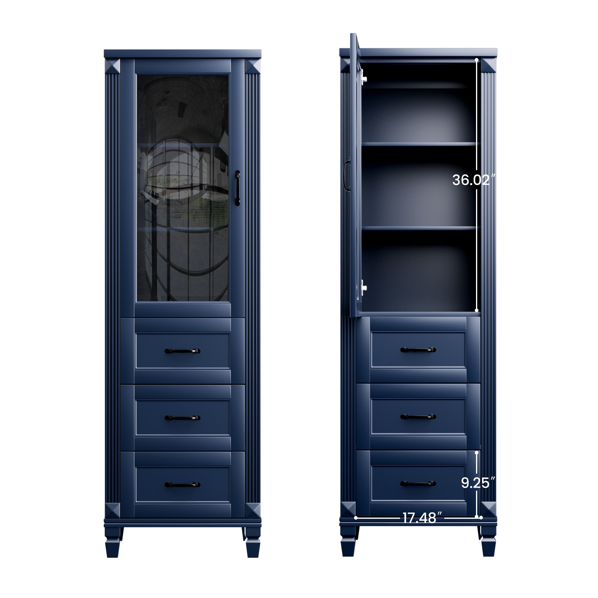 JEAREY BJD-WB Linen-Cabinets - View #6