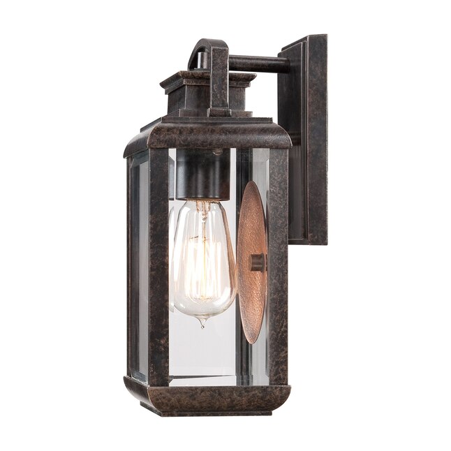 Quoizel Byron 11-in H Imperial Bronze Medium Base (E-26) Outdoor Wall Light Quoizel Byron 11-in H Imperial Bronze Medium Base (E-26) Outdoor Wall Light