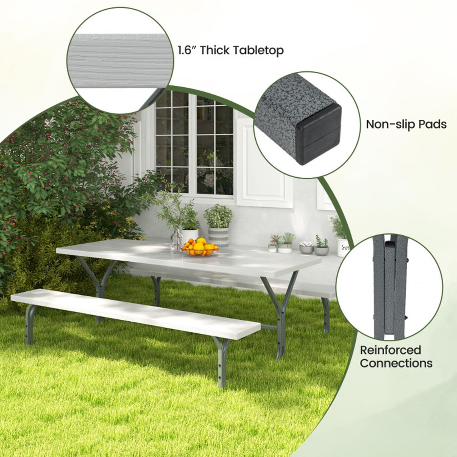 SUGIFT LW102SUGHY1145 Picnic-Tables - View #4