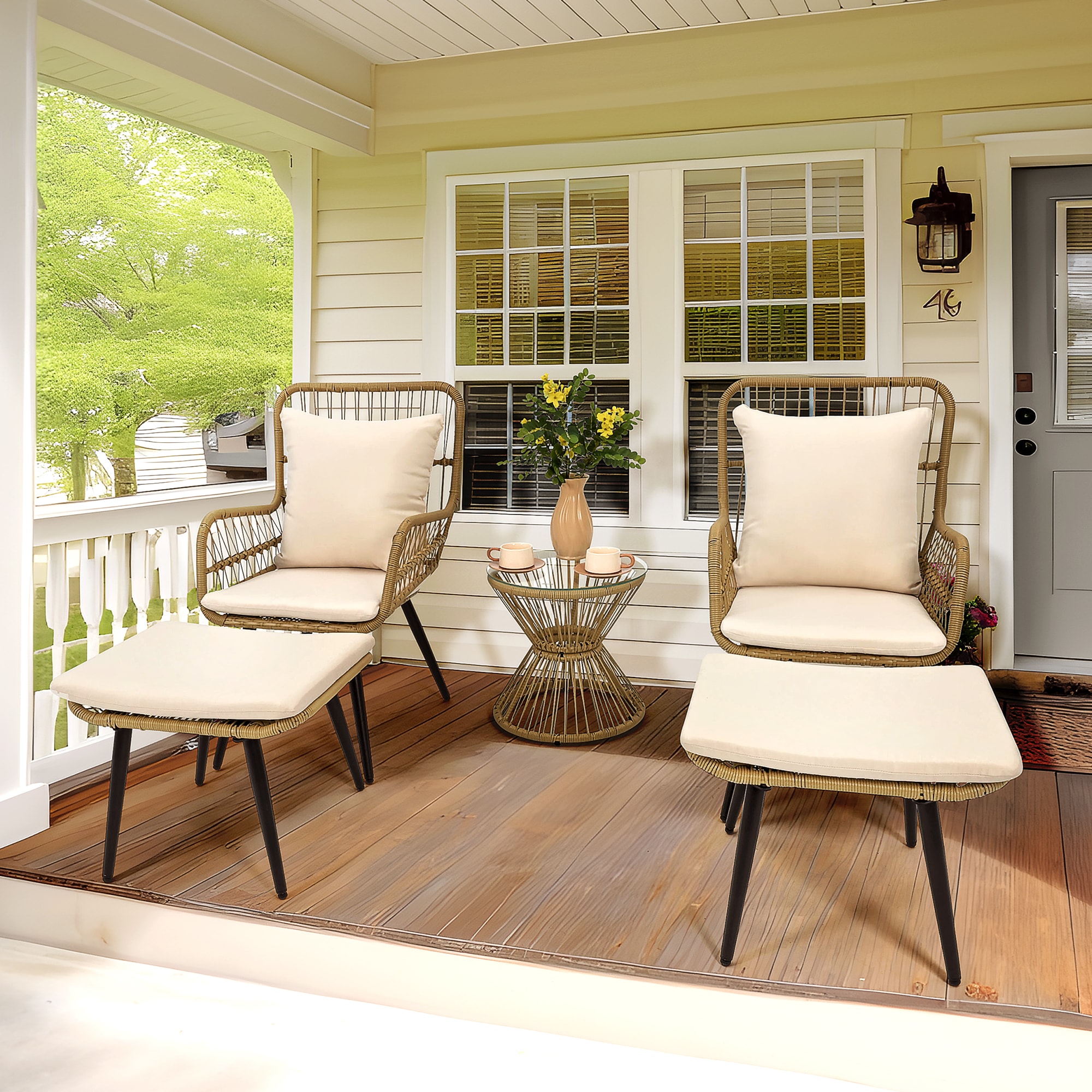 PamaPic BT-XT5-WL1 Patio-Conversation-Sets - View #3
