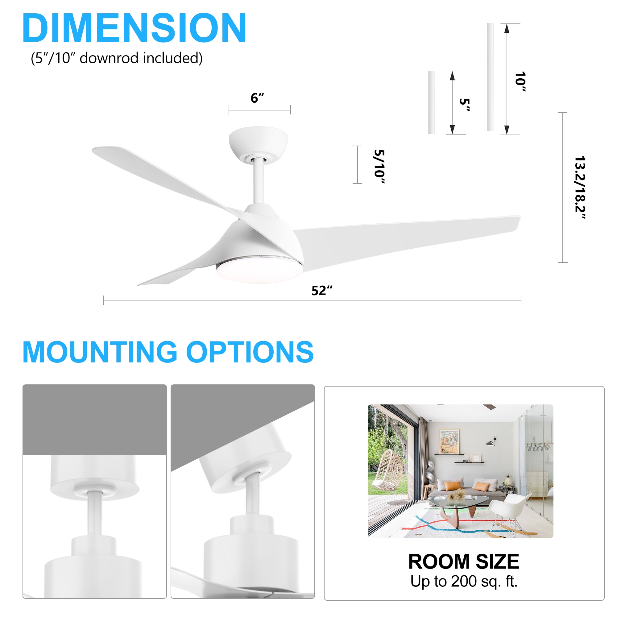 Breezary 24035-AW Ceiling-Fans - View #9