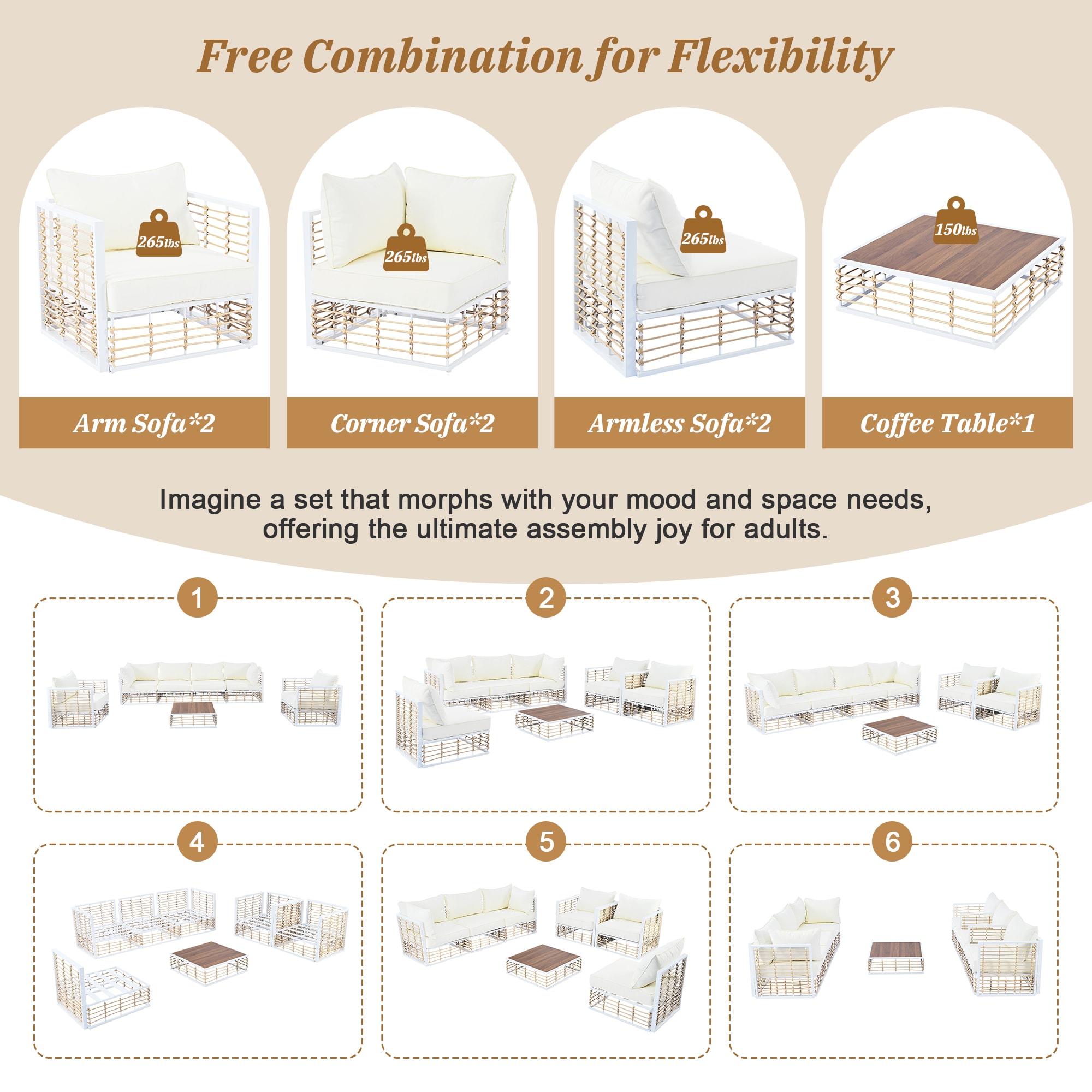 Direct Wicker DWS-SP100026AAK Patio-Conversation-Sets - View #8