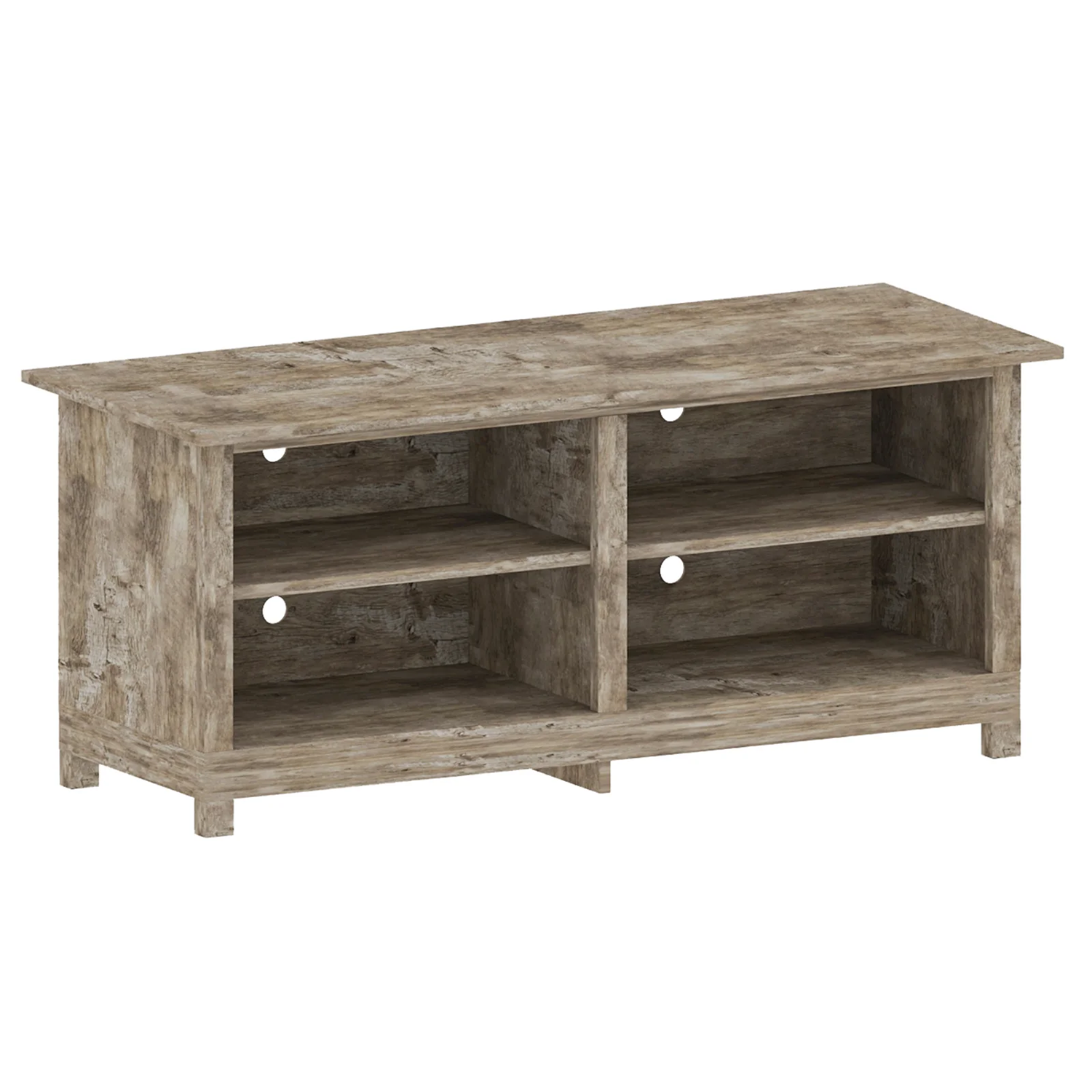 Vineego LS-TS1044G4 Modern/Contemporary Gray TV stand ( Accommodates TVs up to 65-in )