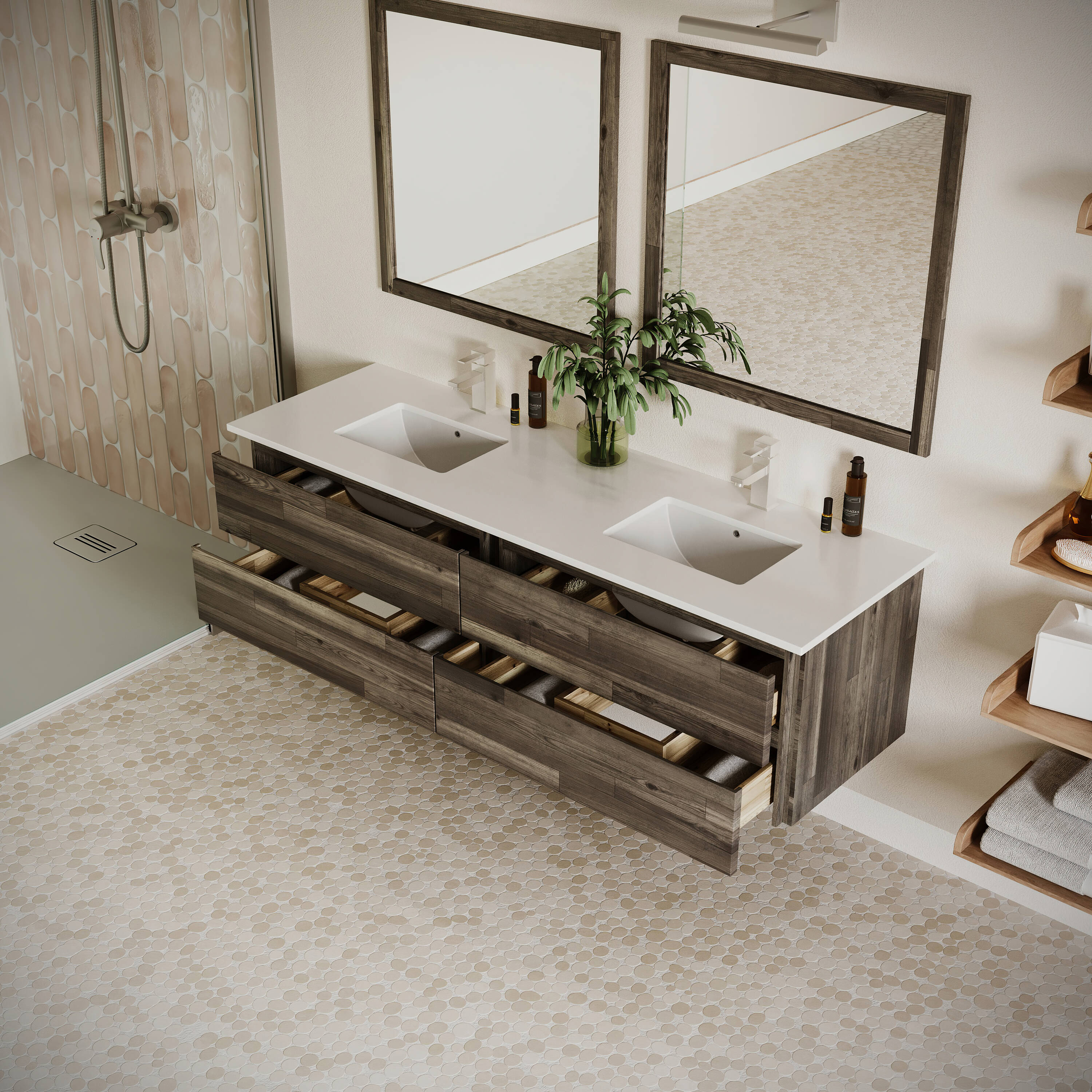 Fresca FCB31-3636ACA-CWH-U Bath-Vanity-Combo - View #3