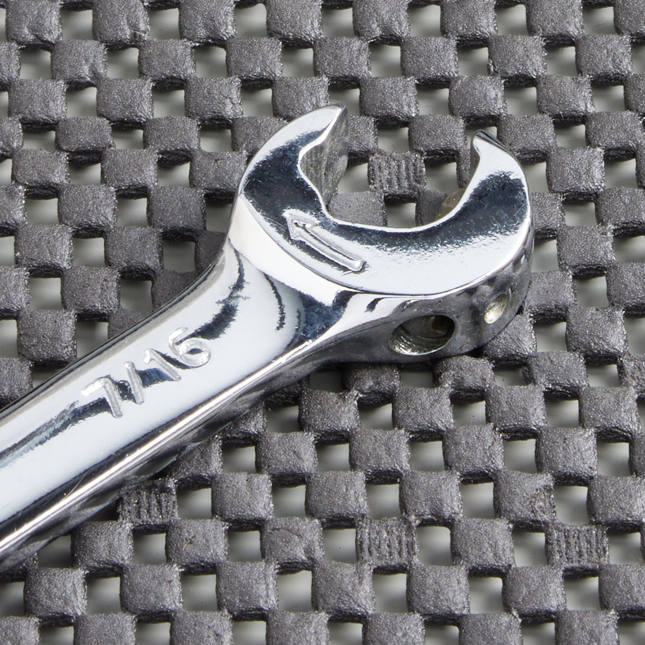 Kobalt 7/16-in x 1/2-in 6-Point Standard (SAE) Standard Open End Wrench