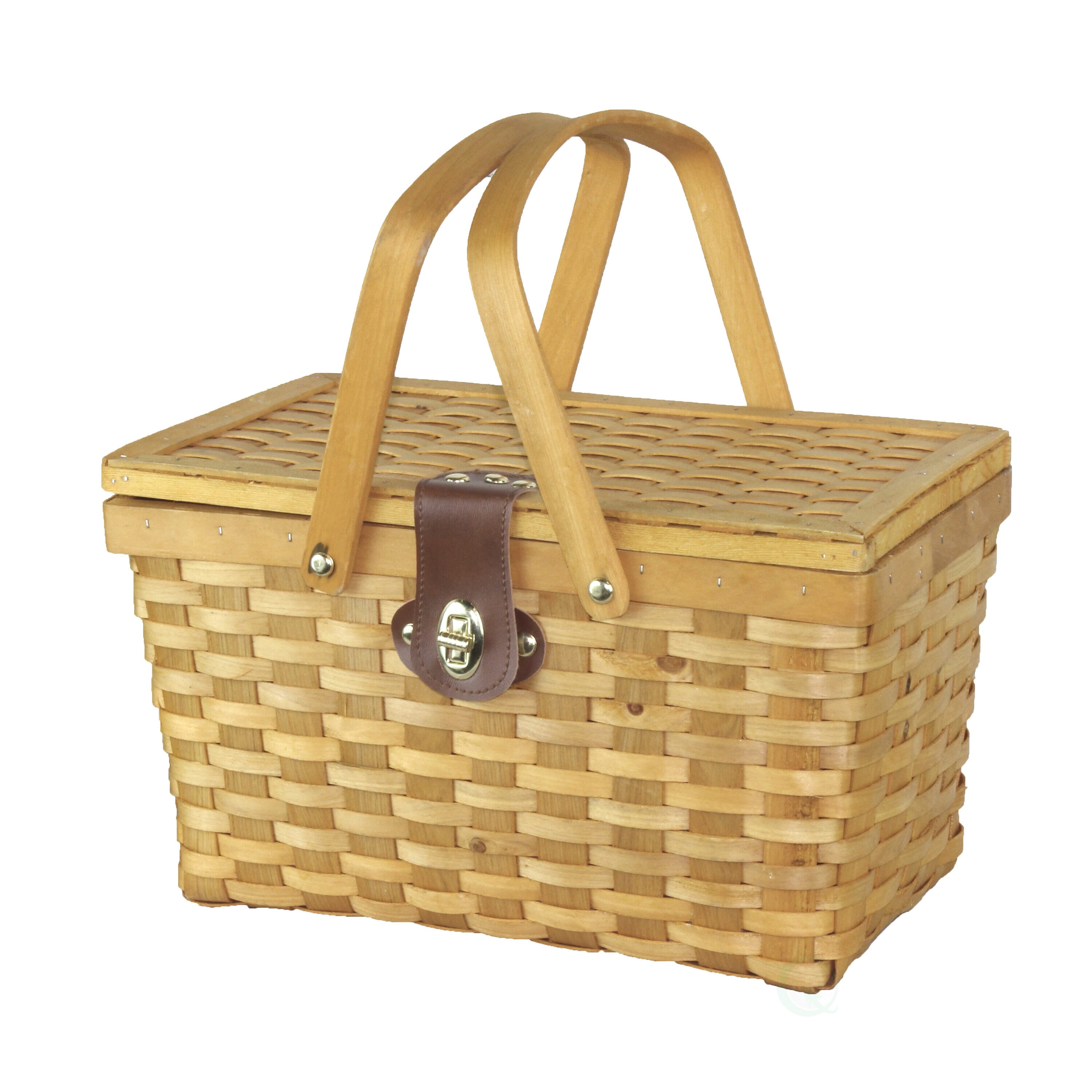 Woodchip Picnic Basket w/Liner  Wholesale Picnic Baskets & Gift